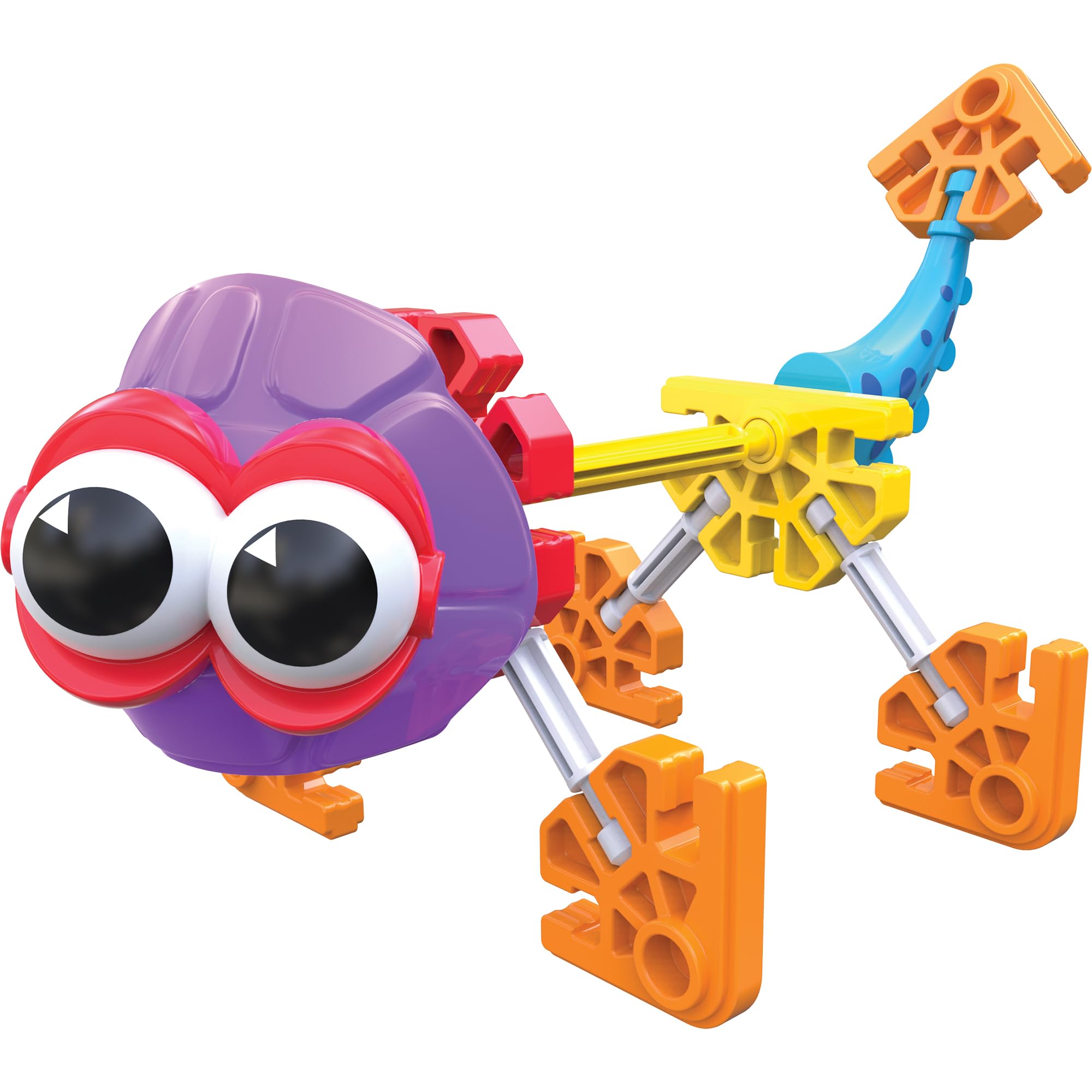 Kid K'NEX Dino Dudes Building Set - 100-Piece Educational Construction Toy for Ages 3+ 7