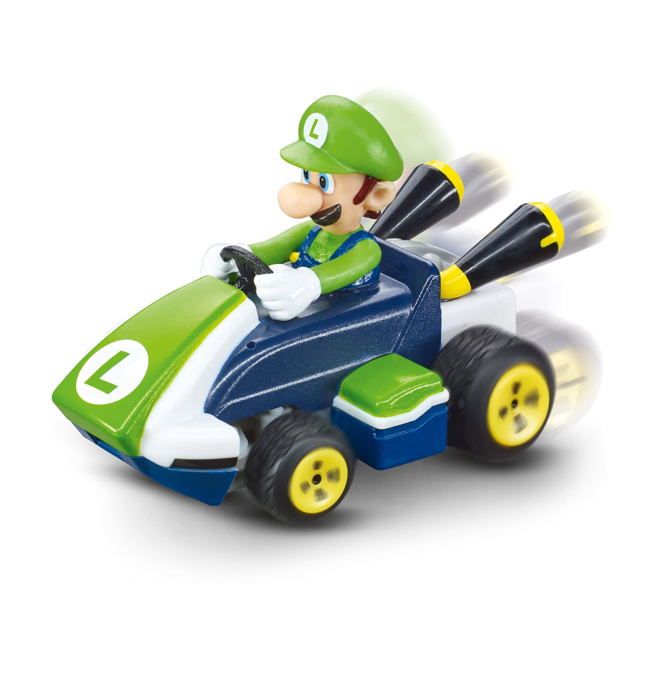 Carrera RC Mario Kart Mini RC Luigi Remote Control Vehicle for Ages 6+ 3