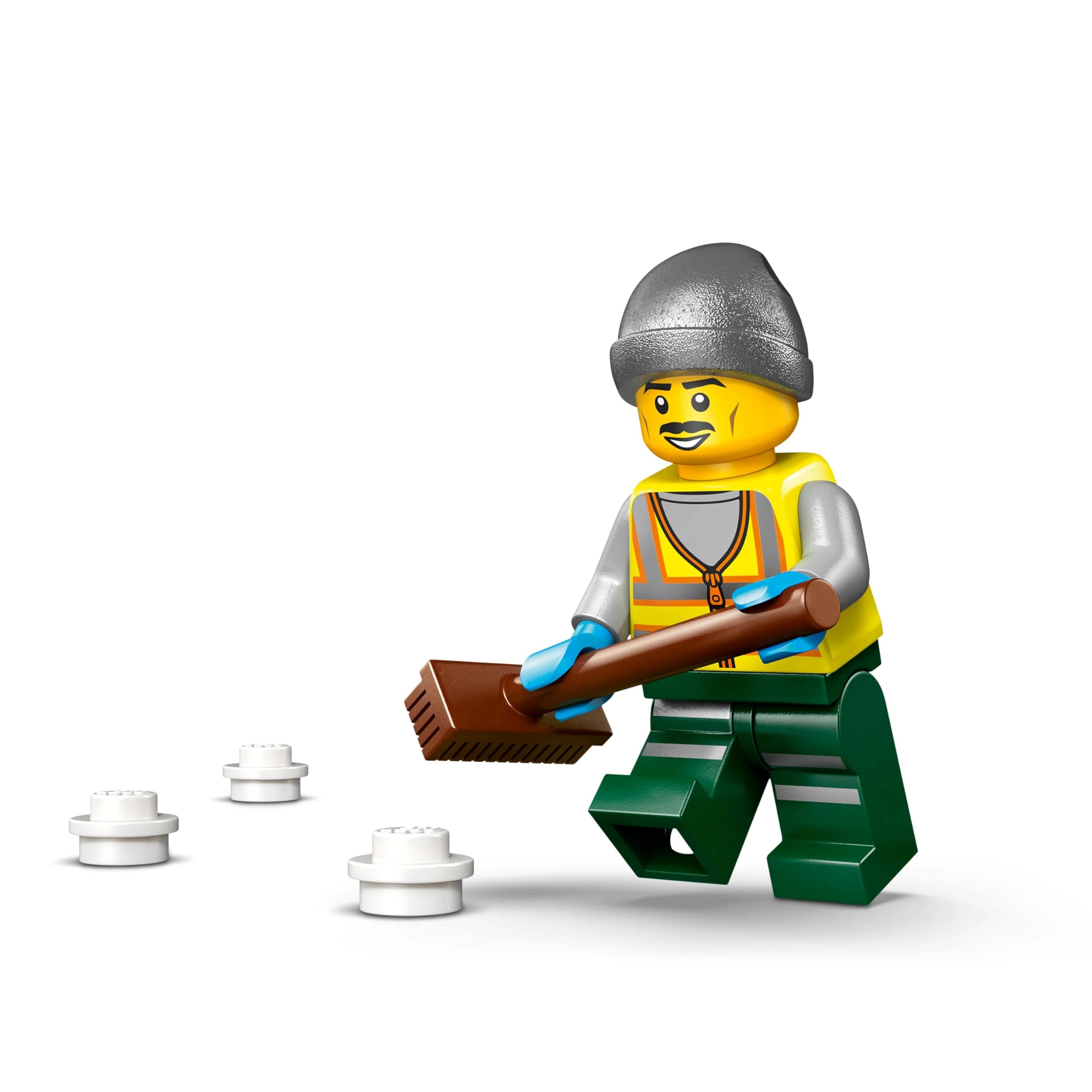 LEGO City Snowplough Truck Toy 60490 - Minifigure, Tools & Gritter | Ages 6+ 4