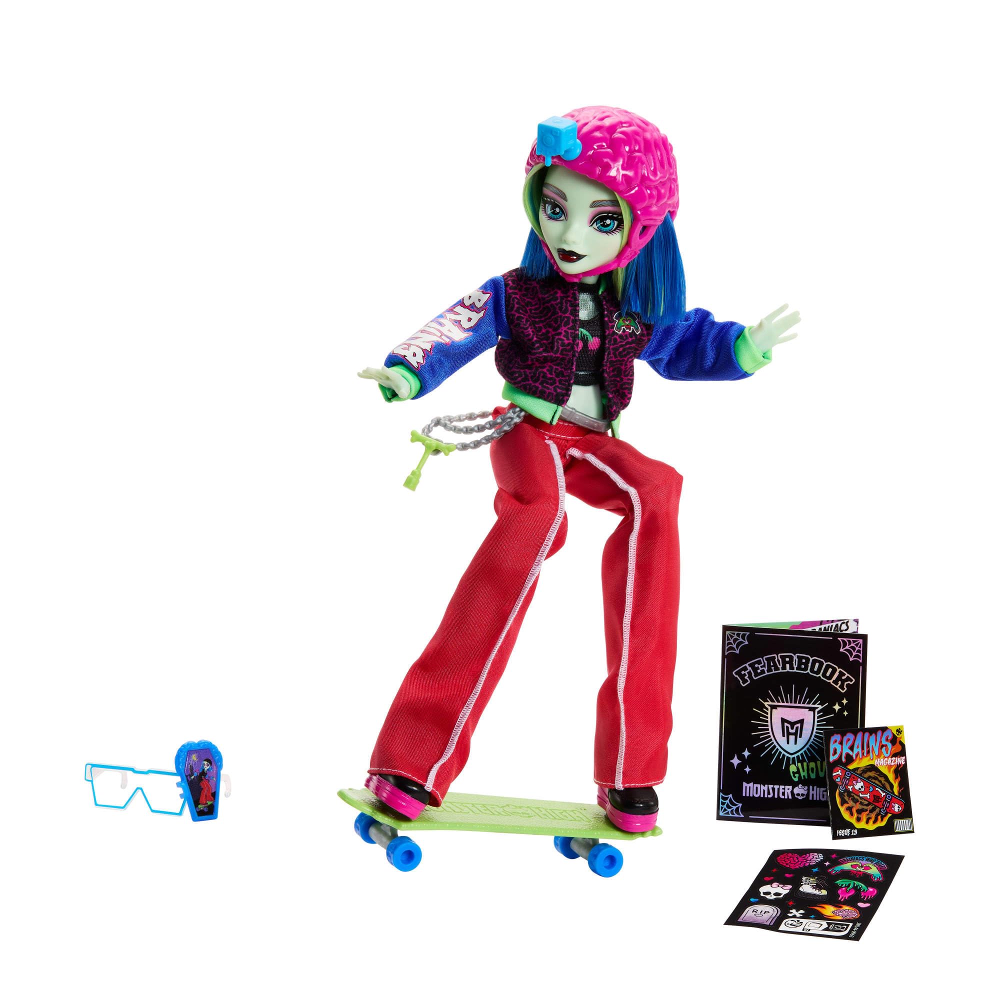 Monster High Ghoulia Yelps Fearbook Playset - Ages 4+ 4