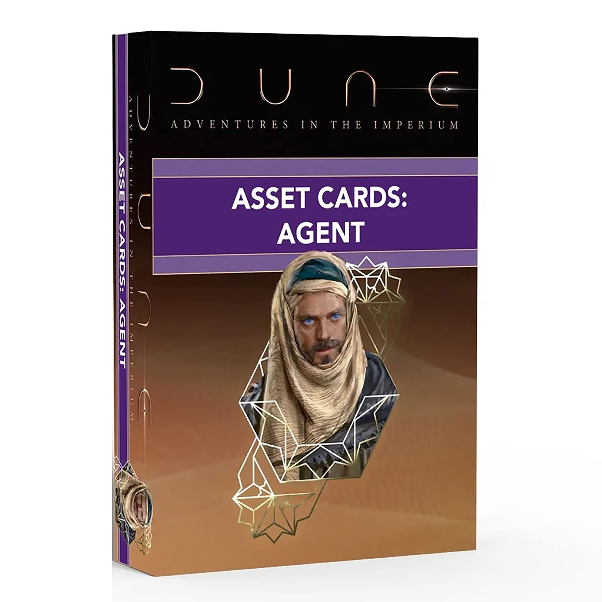 Modiphius Dune: Asset Cards - Agent Expansion Deck | 56 Cards | Adult 1