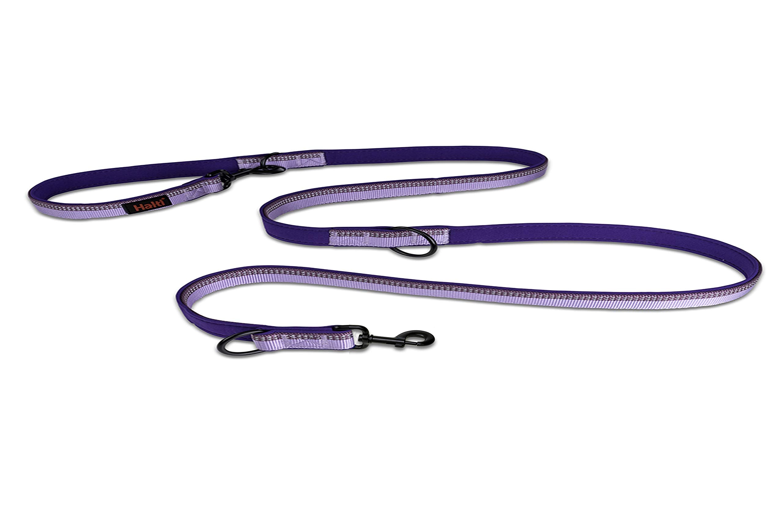 Halti Double-Ended Lead for Dogs - Hands Free Capable | Size Small (2m) | Purple