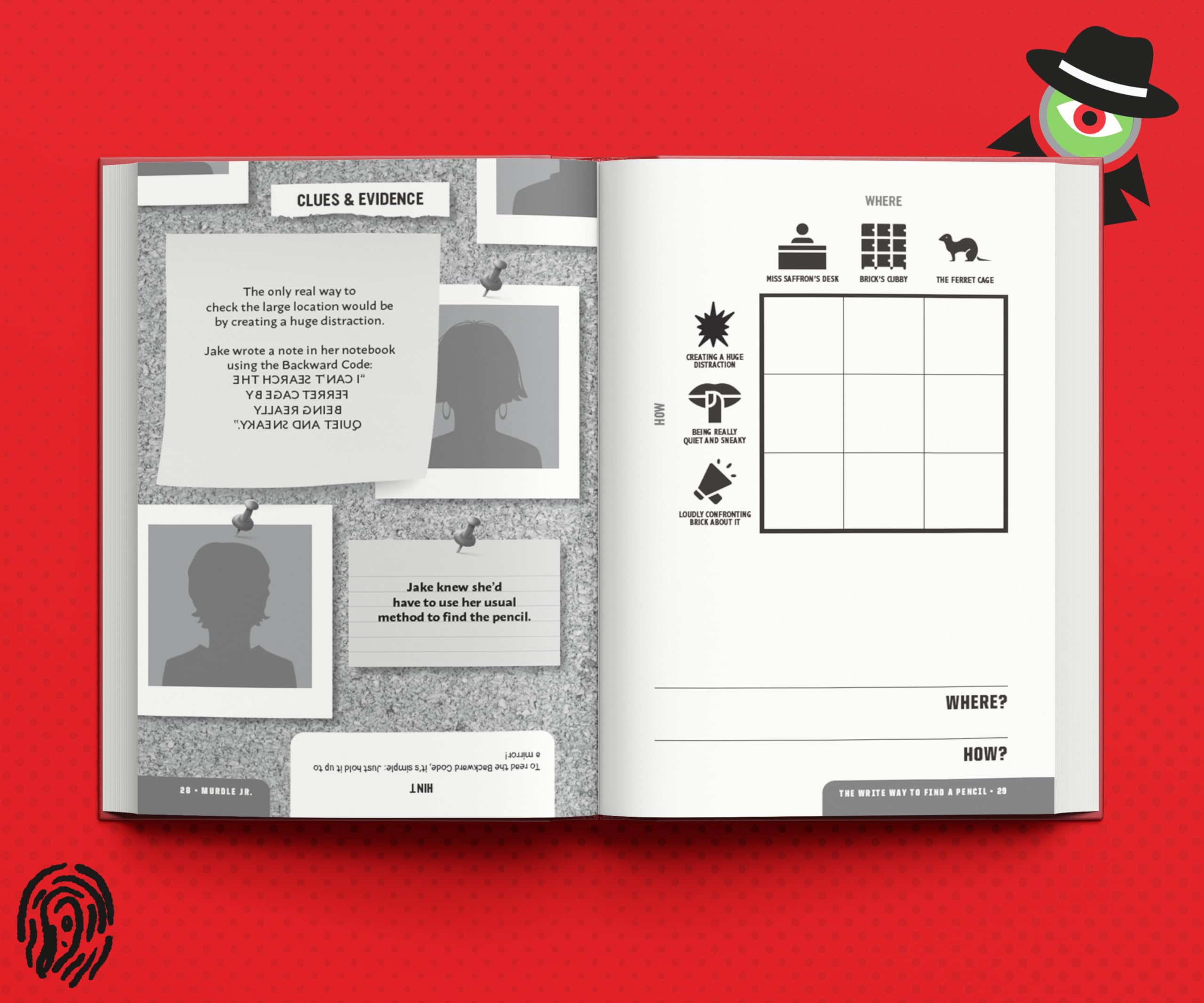 Souvenir Press Murdle Junior: Curious Crimes for Curious Minds Puzzle Book | Paperback | English 7