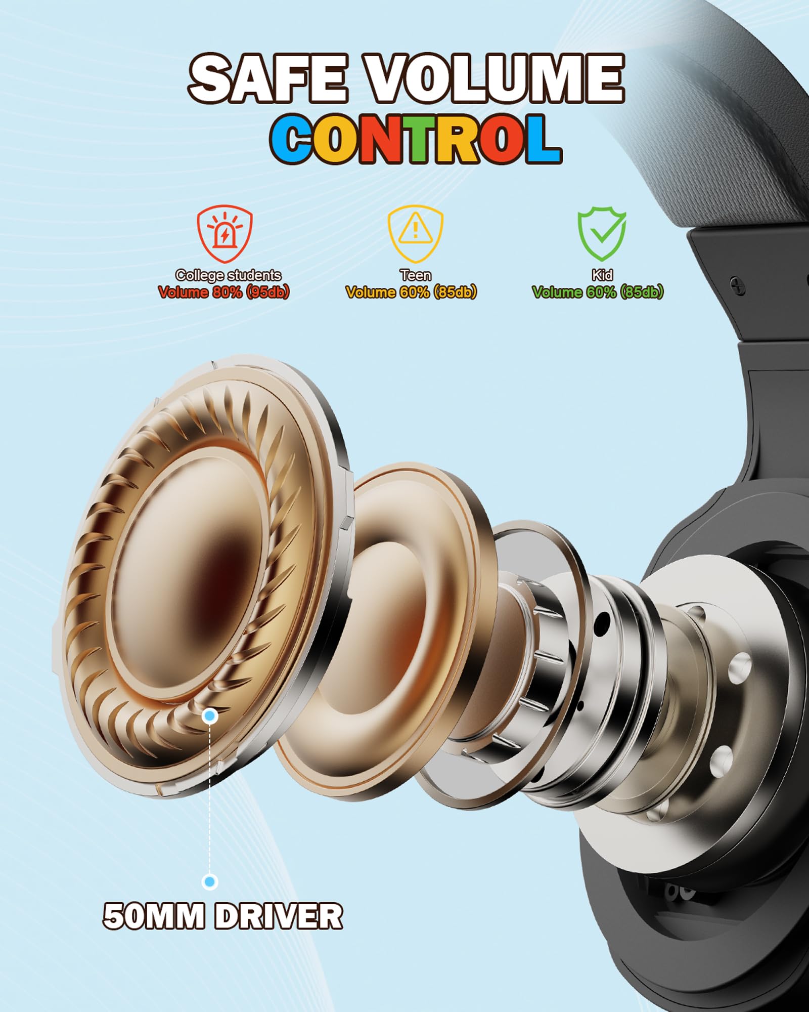 NUBWO U3 3.5mm Gaming Headset for PC, PS4, PS5, Xbox One, Nintendo Switch, Laptop 8