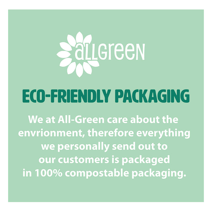 All-Green VC 10L-4 10 Litre Compostable Kitchen Caddy Bin Liners - 100 Bags (4 Rolls)