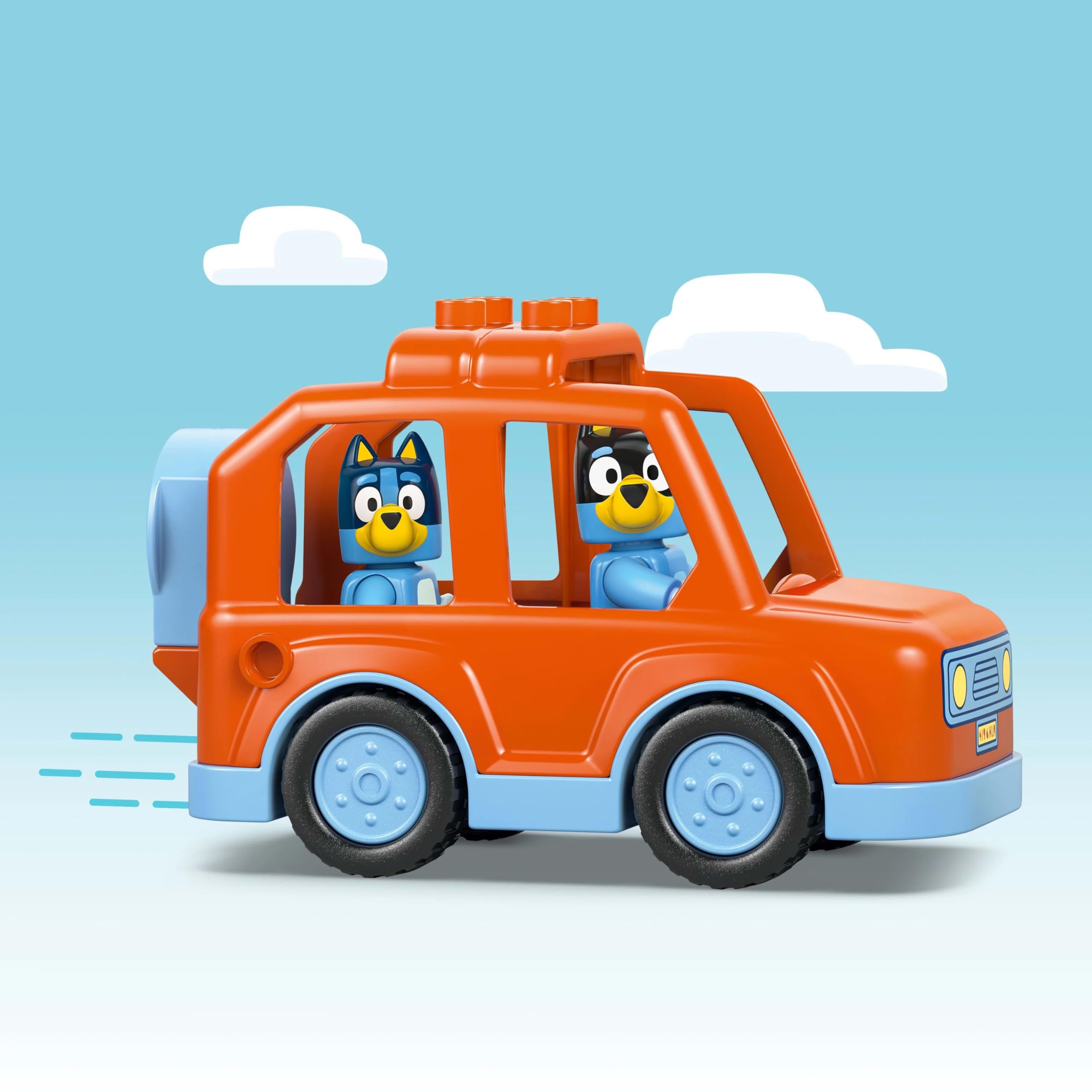 LEGO DUPLO Bluey: Ice Cream Trip with Bluey - Building Set for Toddlers 2+ 4