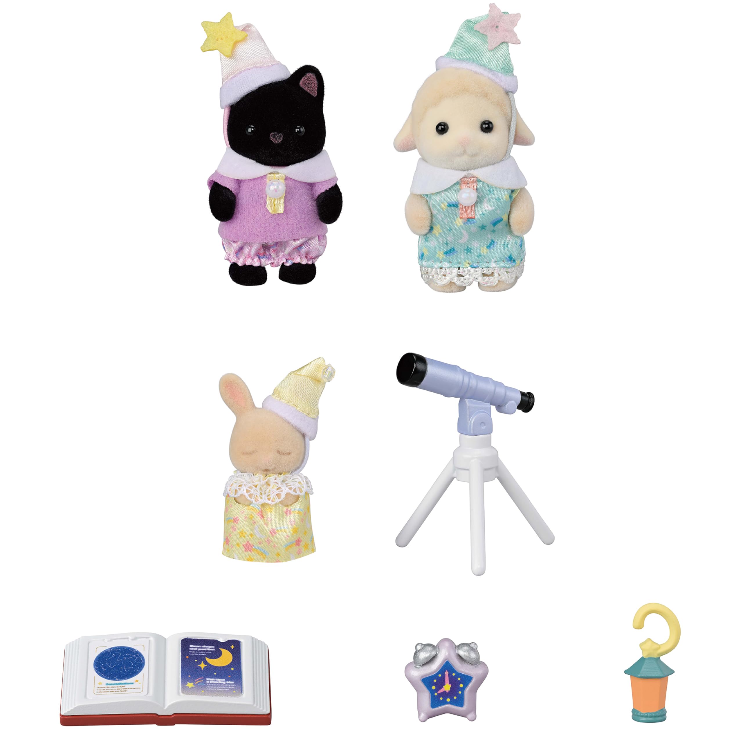 Sylvanian Families 5750 Nursery Friends Sleepover Party Trio Playset | Ages 3+ 5