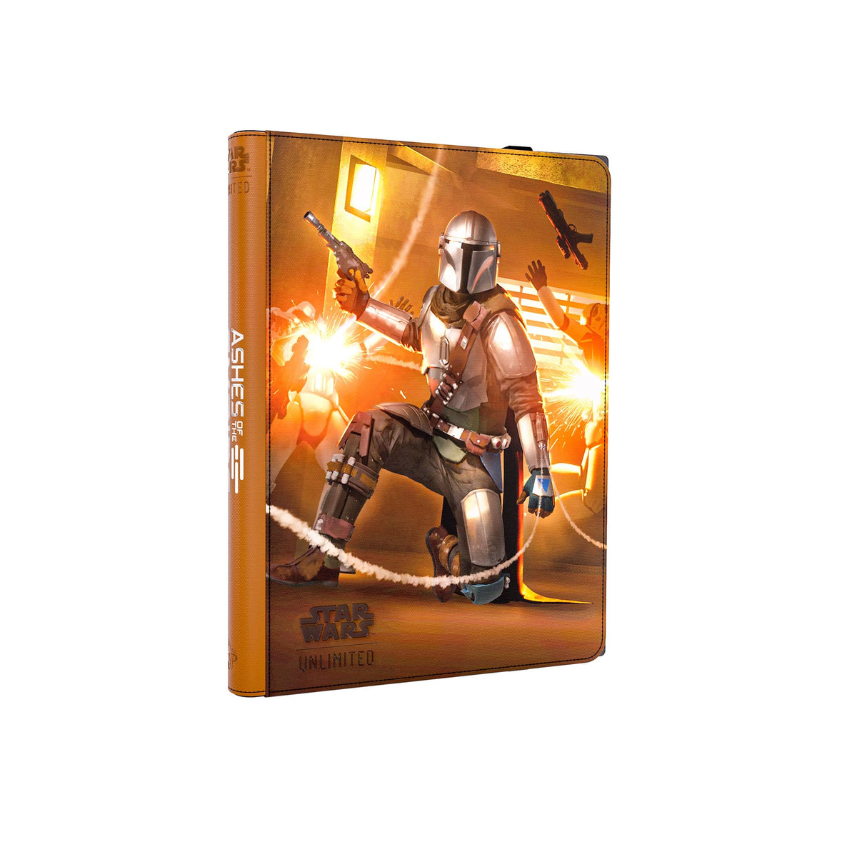 Gamegenic Star Wars Unlimited Zip-Up Album - 18-Pocket, 360 Cards, The Armourer