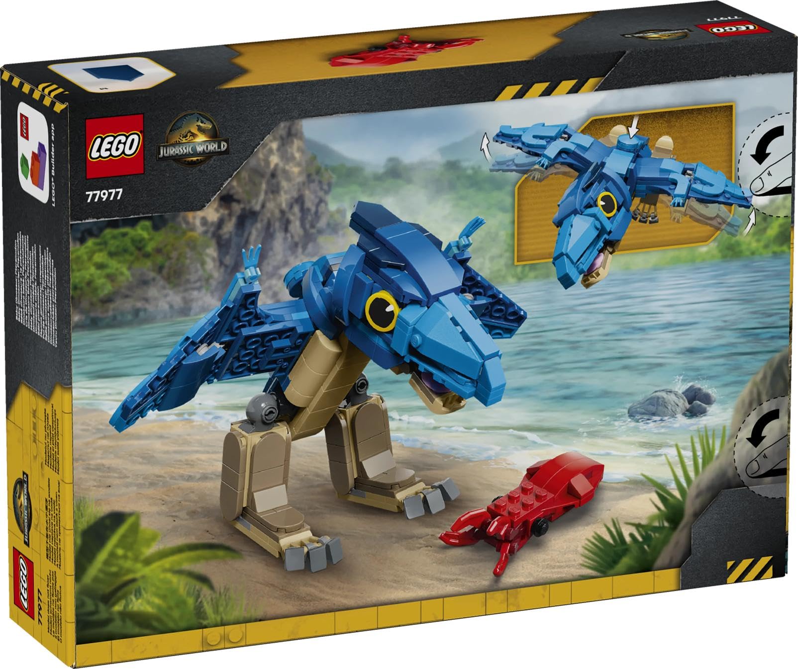LEGO Jurassic World Baby Dinosaur: Pteranodon Building Set - Ages 7+ 7