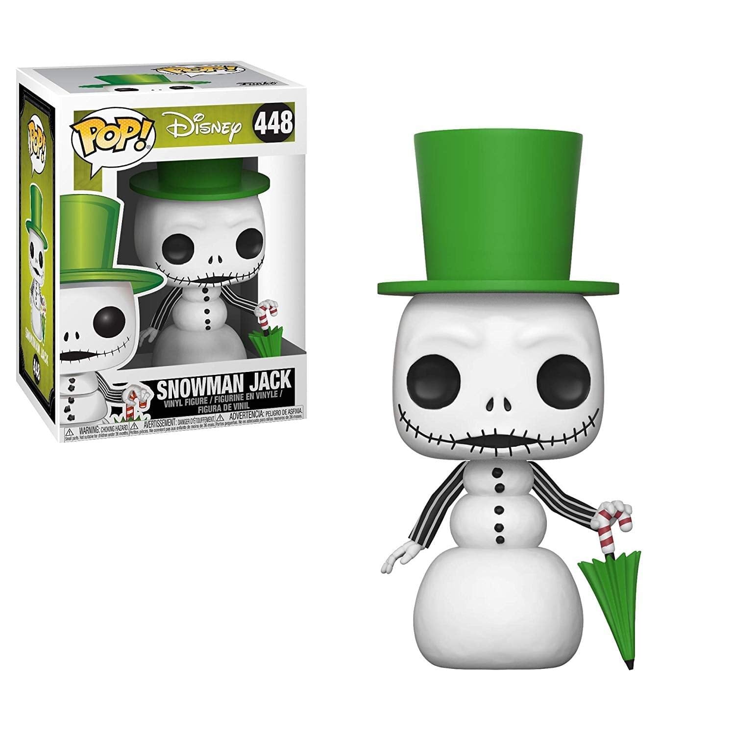Funko Pop! Disney: The Nightmare Before Christmas - Snowman Jack Skellington Vinyl Figure (32836) 6