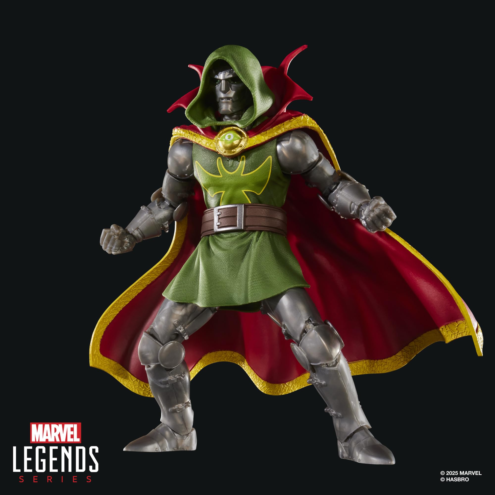 Marvel Press Marvel Legends Emperor Doom Action Figure | 6-Inch Scale | 20+ Points of Articulation 8