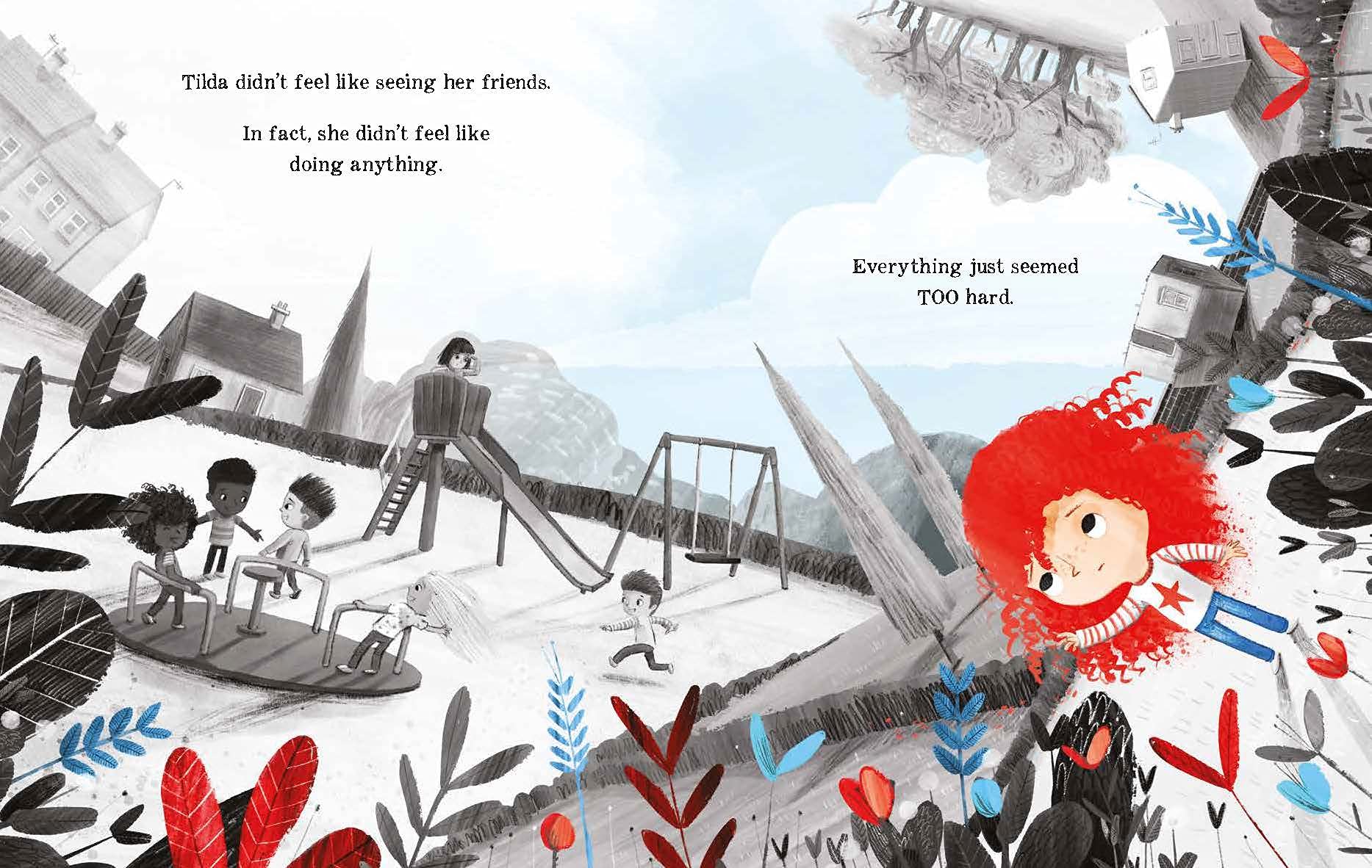 Bloomsbury Tilda Tries Again: A Big Bright Feelings Book by Tom Percival | Paperback 4