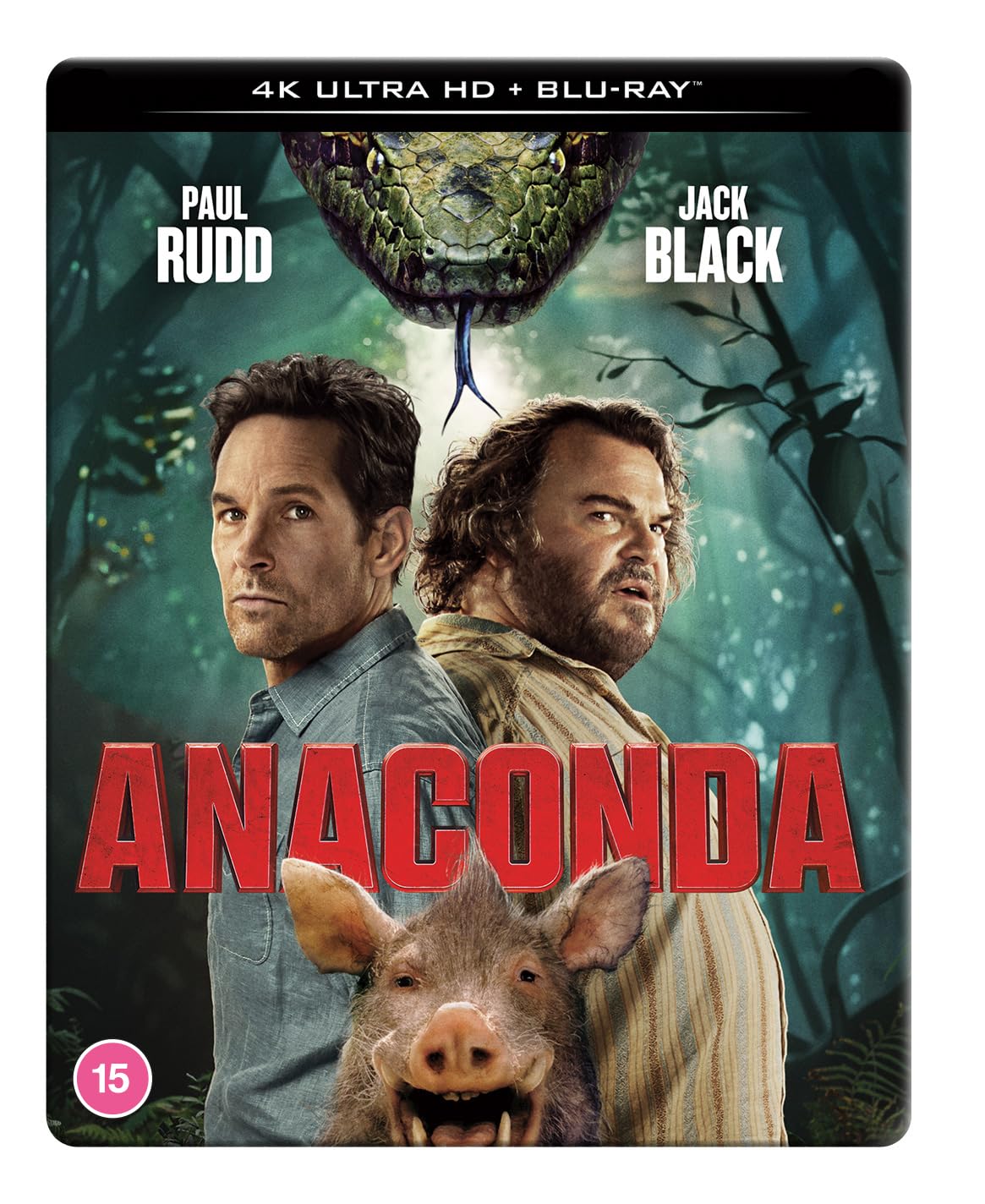 Anaconda [4K UHD & Blu-ray Steelbook] 1