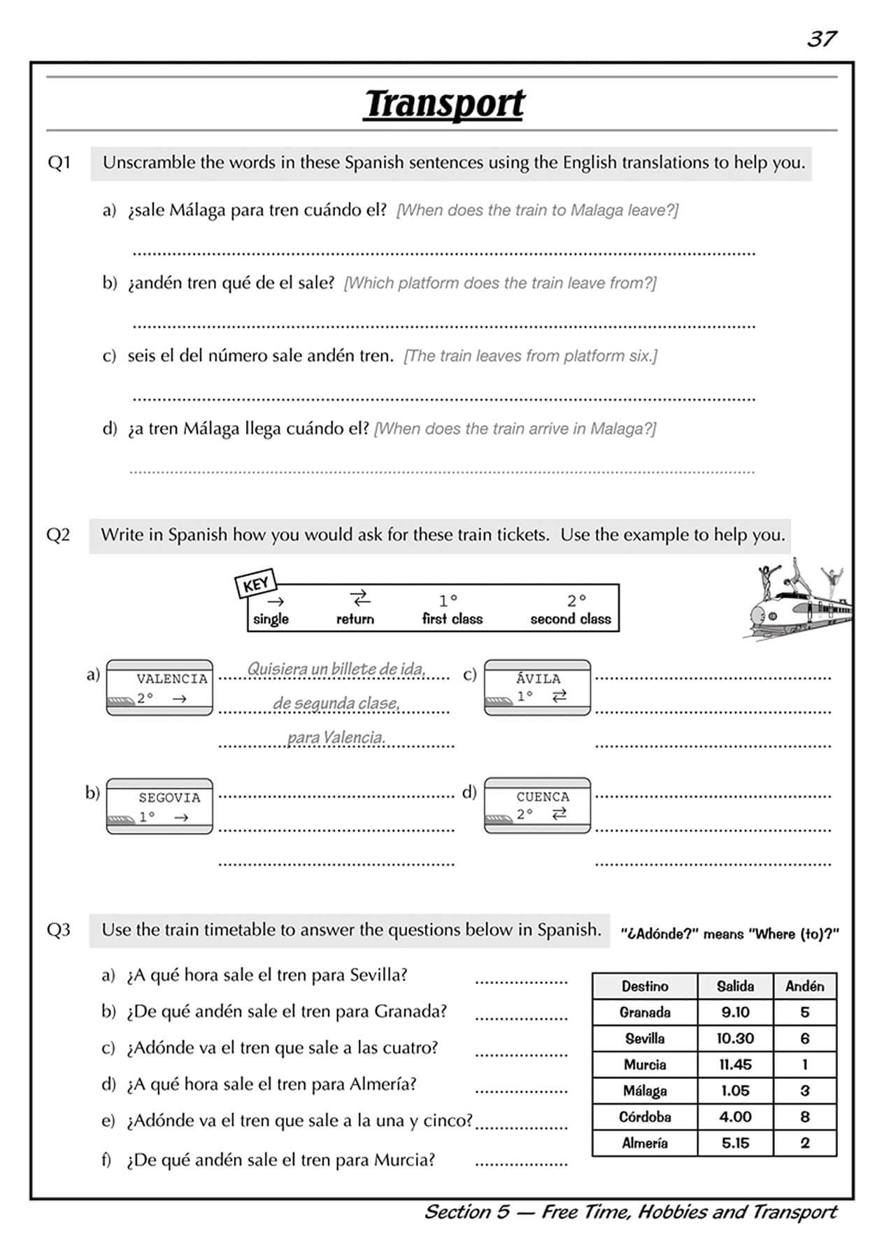 CGP KS3 Spanish Workbook with Answers - Catch-up & Home Learning | Paperback 8