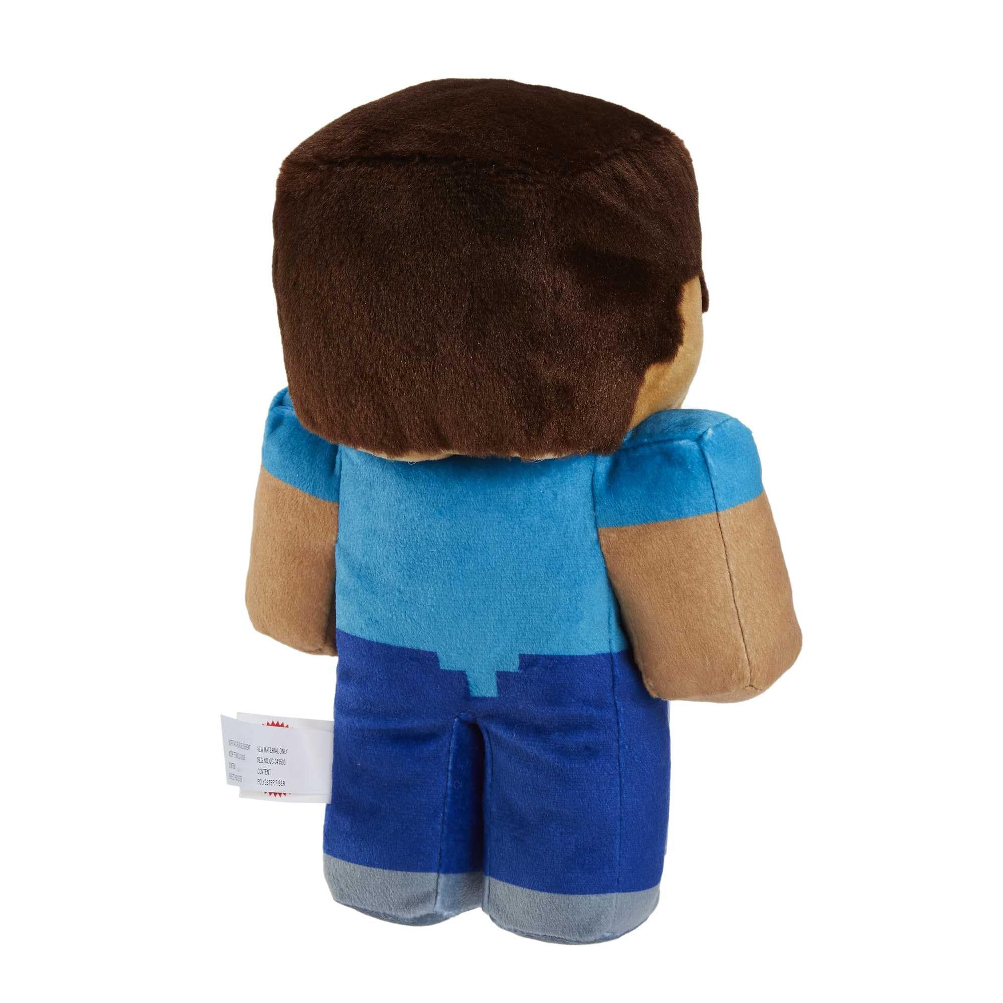 Mattel Minecraft Steve Plush - 8 Inch Soft Doll | Polyester | Ages 3+ 5