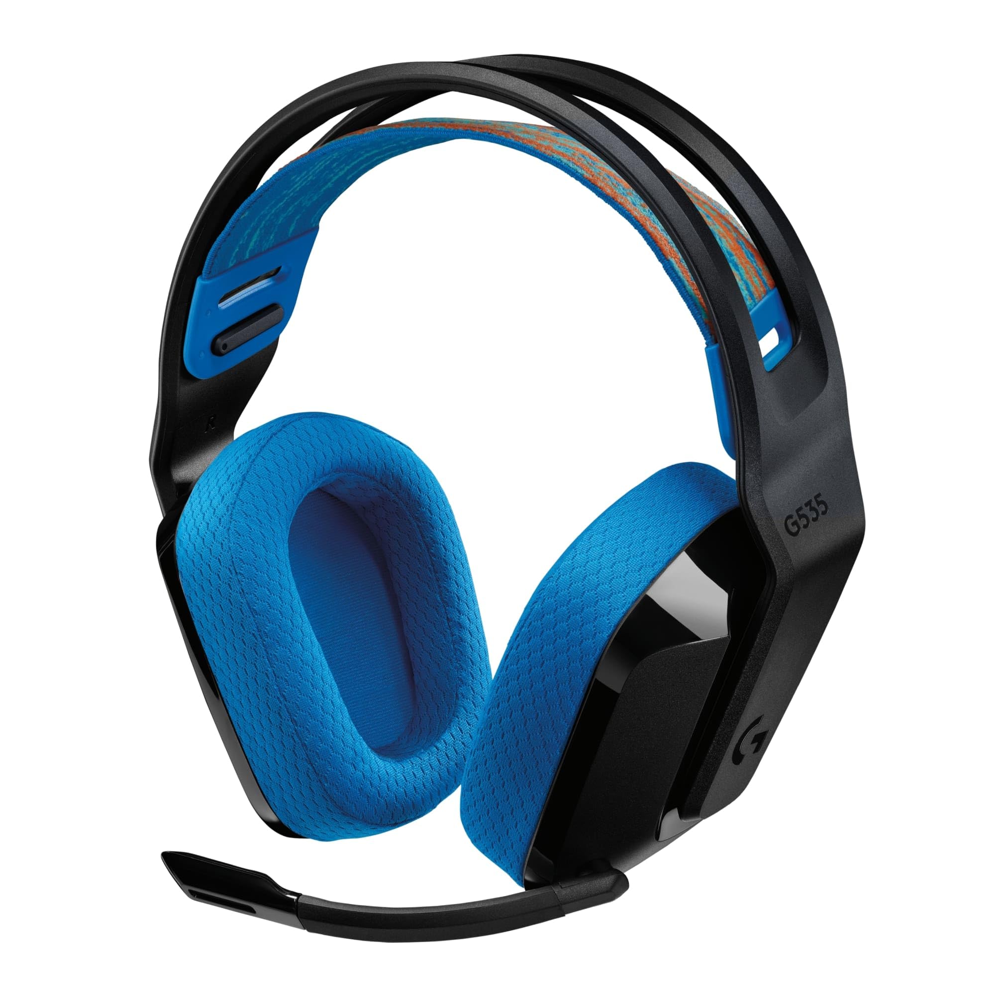 Logitech G G535 Lightspeed Wireless Gaming Headset - 33-Hour Battery, Lightweight 236g, 40mm Drivers, Flip-to-Mute Mic, PS5, PC/Mac