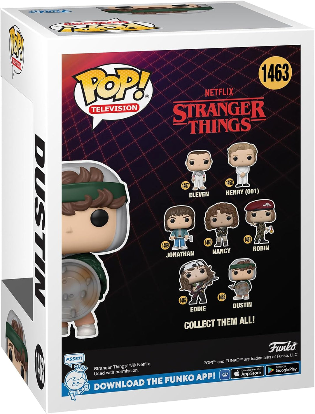 Funko POP! TV Stranger Things - Dustin Henderson Vinyl Figure (72137)