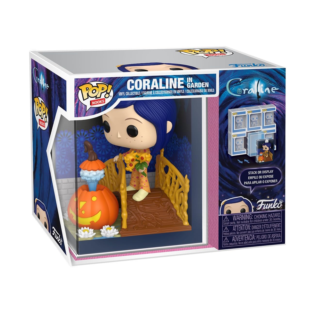 Funko Pop! Nooks Coraline - Garden Collectible Vinyl Figure | 3.75 Inches | Ages 3+ 1