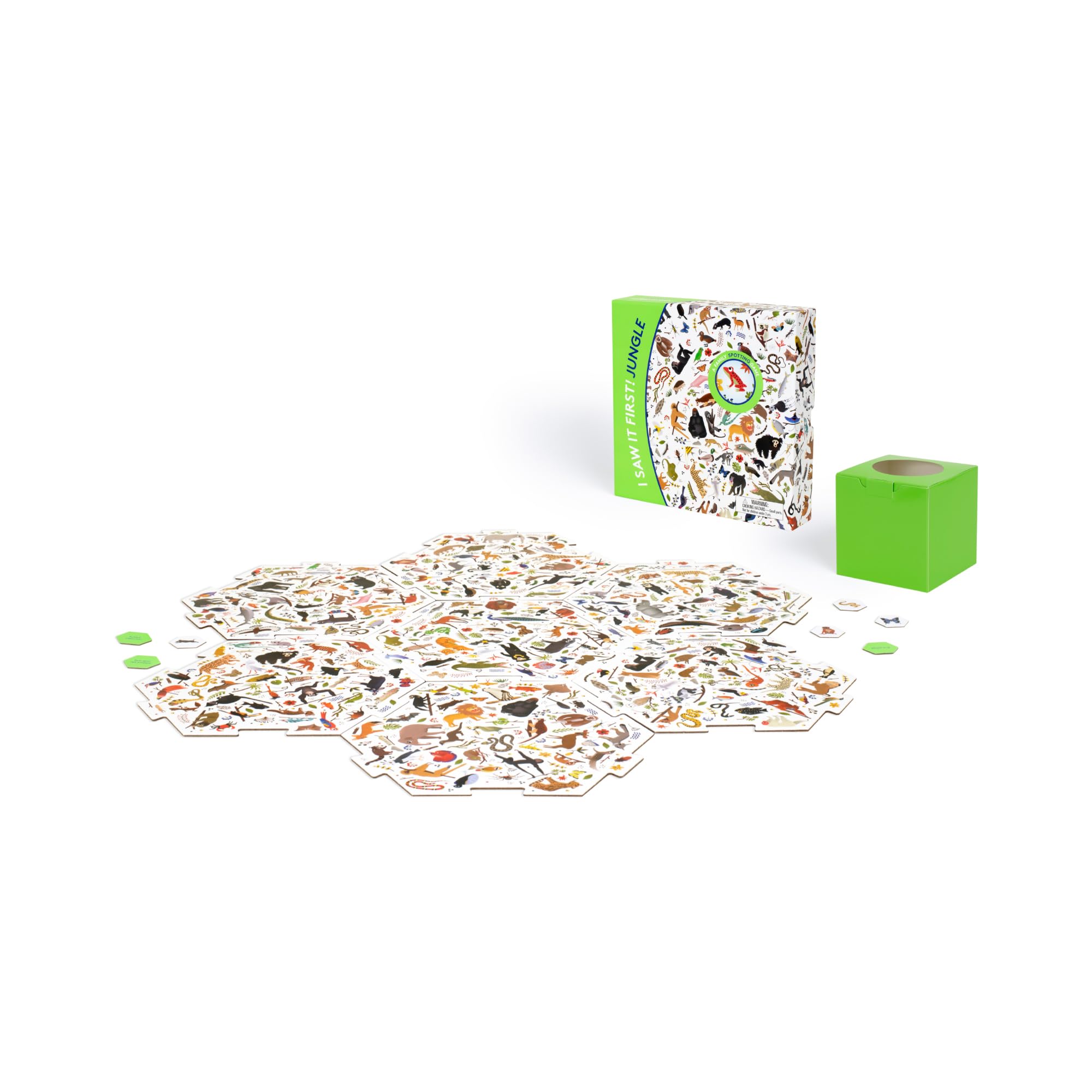 Laurence King Publishing I Saw It First! Jungle Spotting Game | 2+ Players | Ages 4+ | English 6