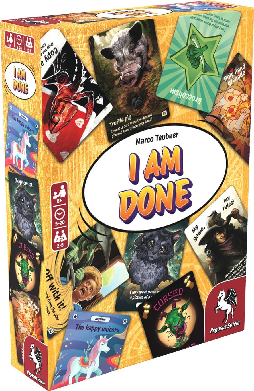 Pegasus Spiele I am Done Card Game