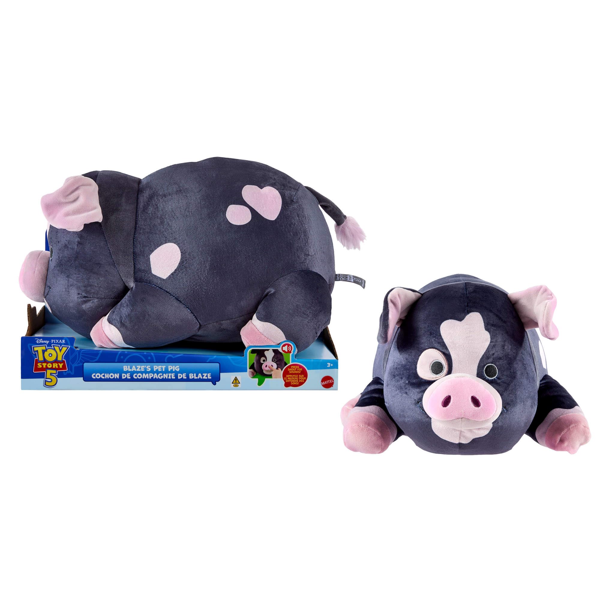 Mattel Disney and Pixar Toy Story 5 Blaze's Pet Pig Feature Plush Toy - Ages 3+ 1