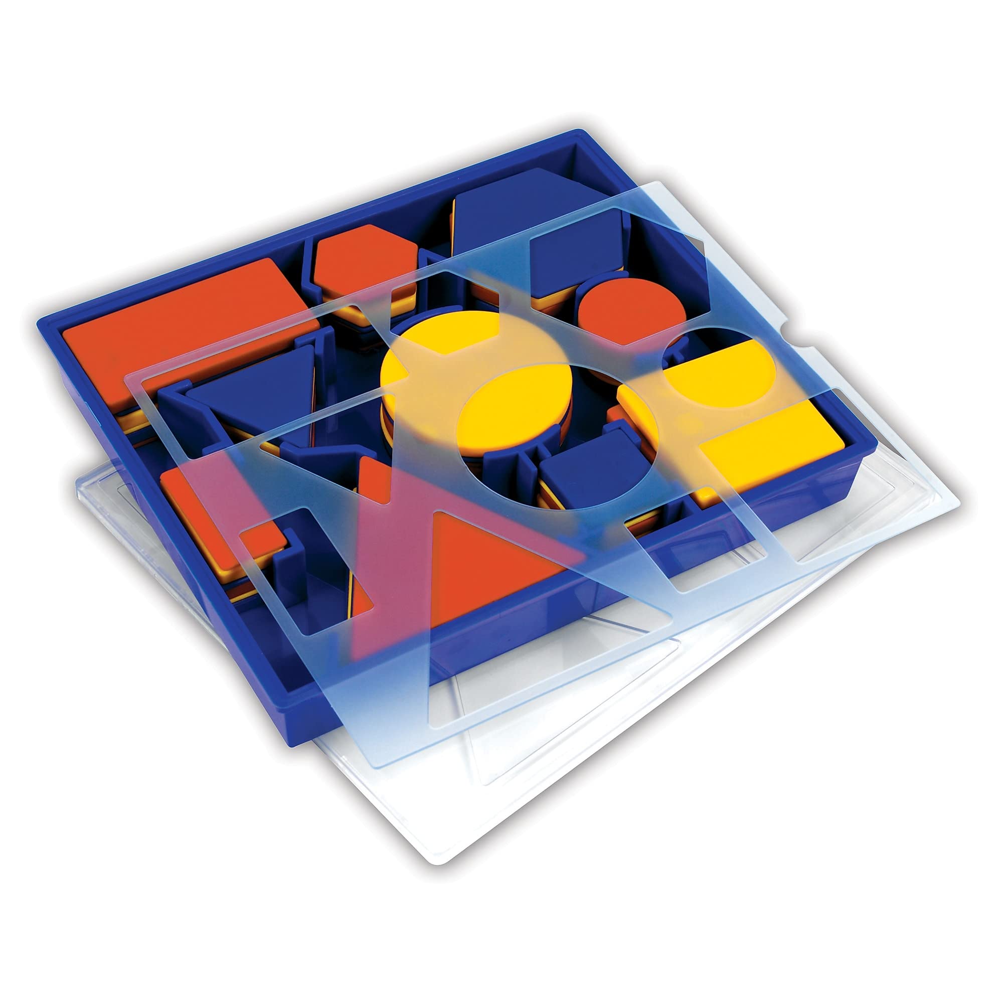 Learning Resources Attribute Block Desk Set - Sorting & Patterning | 60 Pieces | Ages 5-9 1