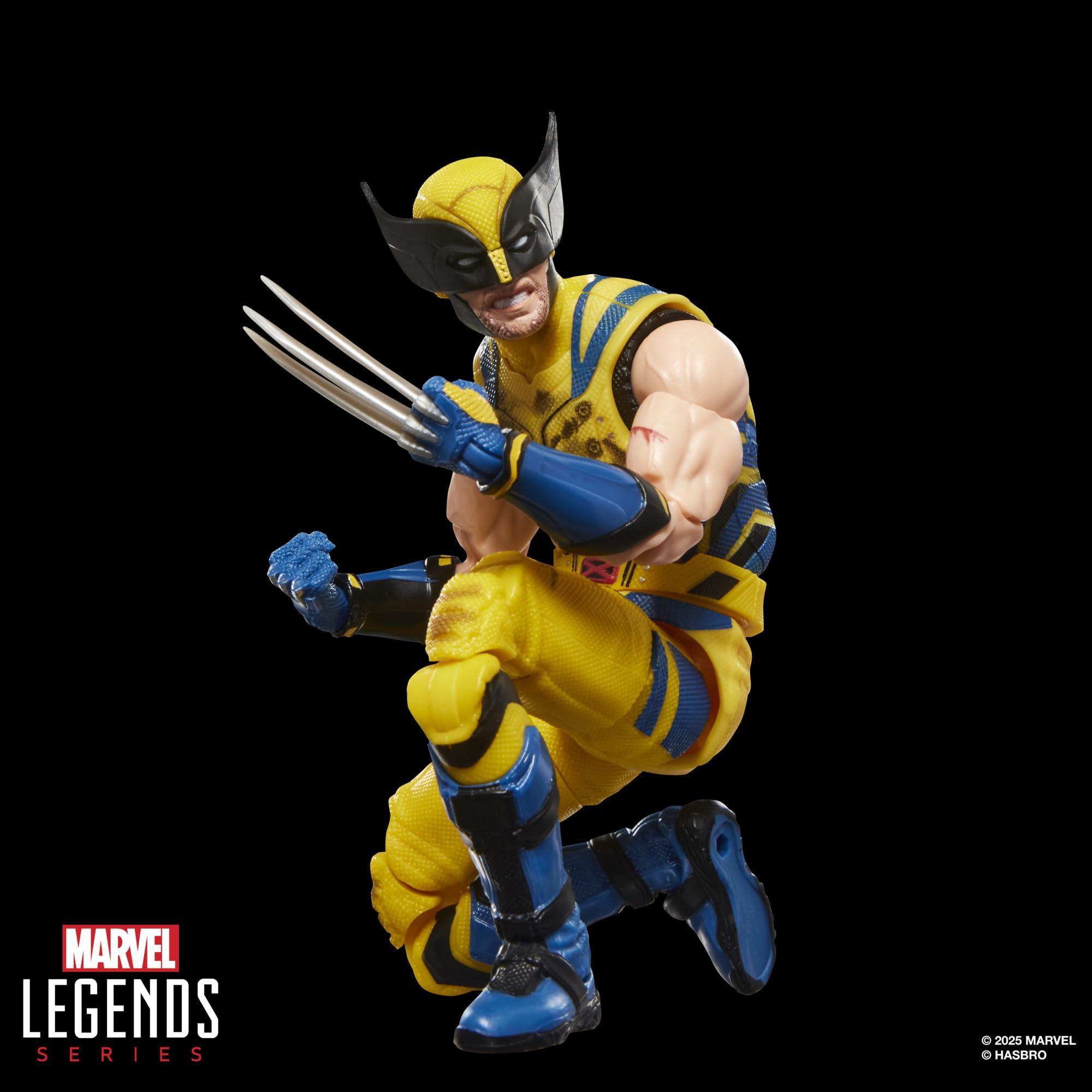 Marvel Legends Series Wolverine Action Figure - 6-Inch Scale | Deadpool & Wolverine Movie 3