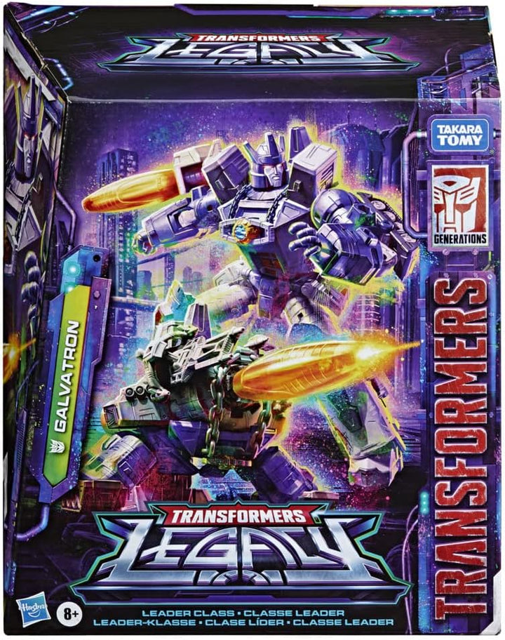 Transformers Legacy Series Leader Galvatron Action Figure - G1-Inspired Design & 2 Epic Modes, Ages 8+