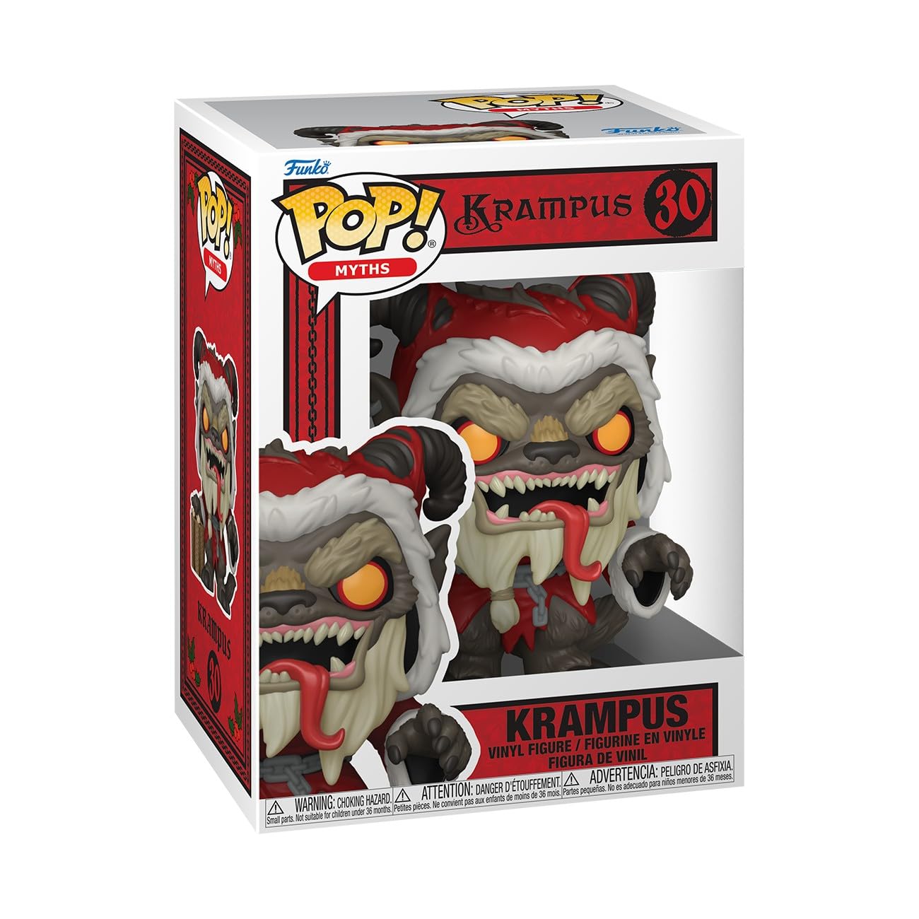 Funko POP! Myths: Holiday - Krampus Vinyl Figure | Approx. 4.6 inches | Ages 3+ 1
