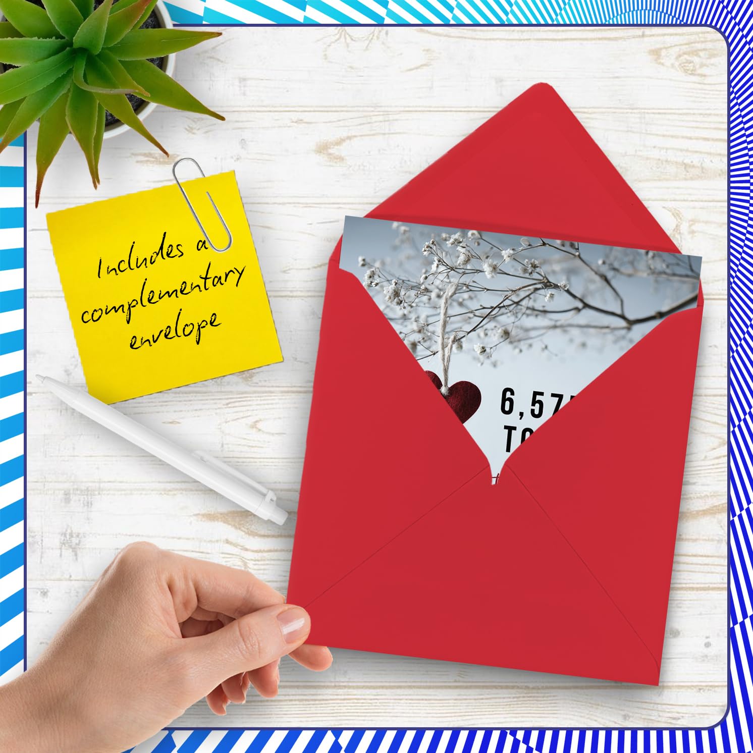 Stuff4 18th Anniversary Card for Women & Men | 6575 Days Together | 145mm Greeting Card 5