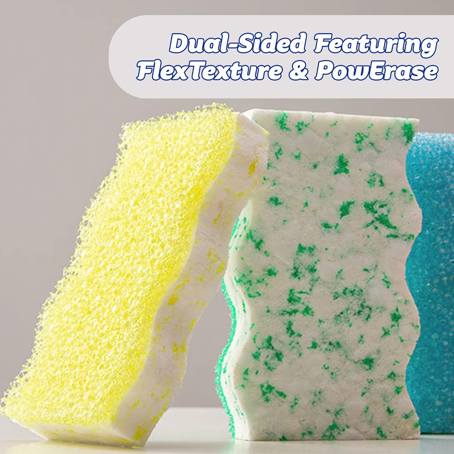 Scrub Daddy - Eraser Daddy 10x Magic Sponge Erasers, Dual-Sided Melamine Cleaning Pads 8