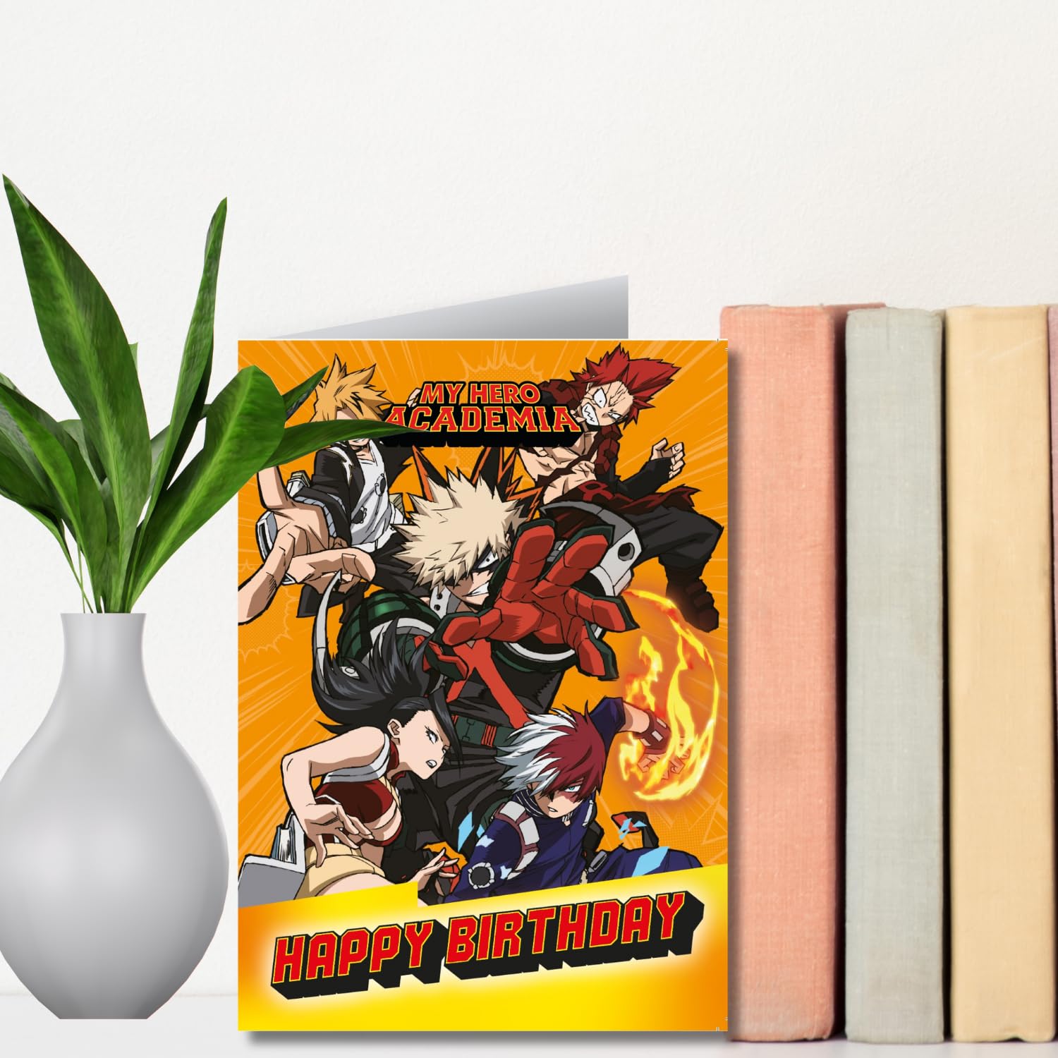 Danilo Promotions LTD My Hero Academia Birthday Card | A5 Size | Unisex-Kids 2