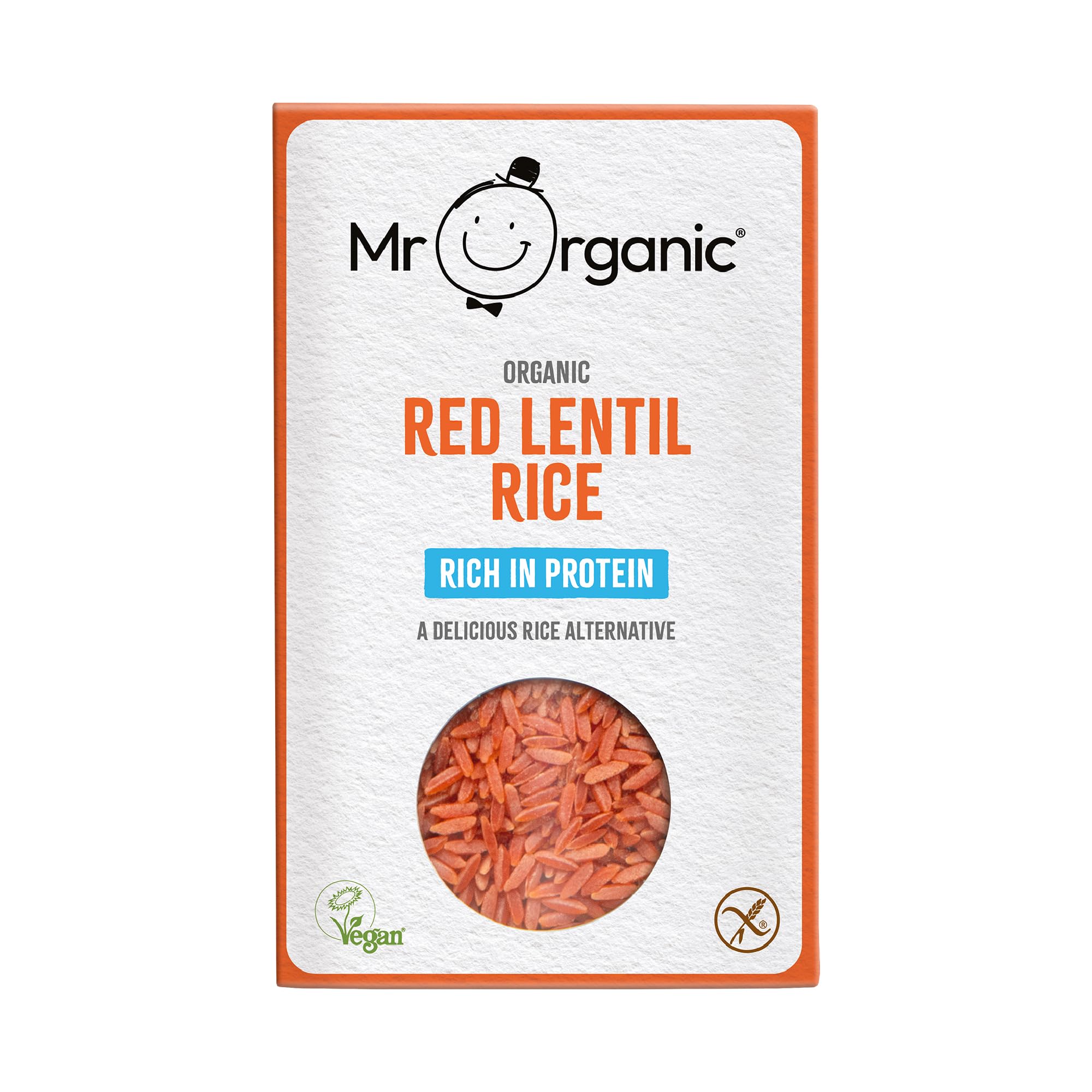 Mr Organic - Organic Mr Organic Red Lentil Protein Rice 250g - Non GMO & Pr