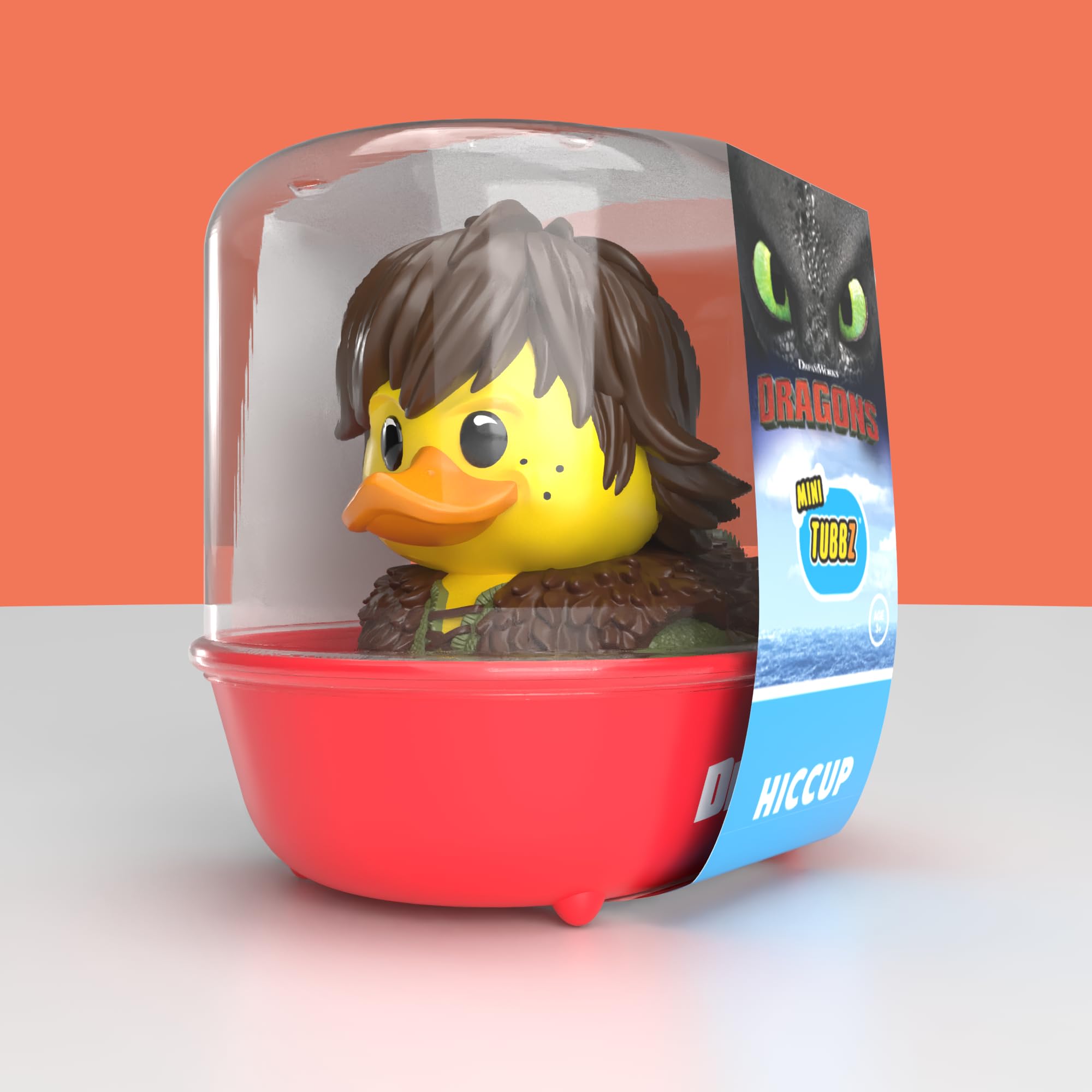 TUBBZ Mini How To Train Your Dragon - Hiccup Cosplaying Rubber Duck Vinyl Figure 4