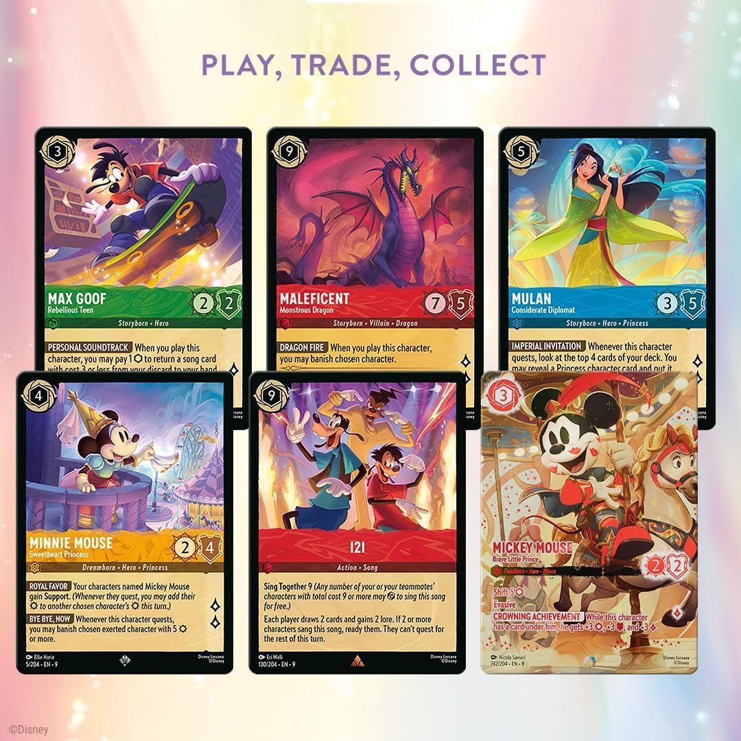 Ravensburger Disney Lorcana Trading Card Game Starter Set 4