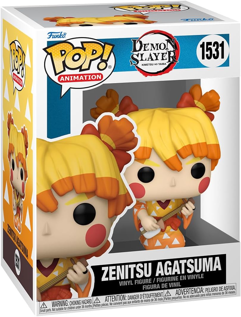 Funko Pop! Animation Demon Slayer - Zenitsu Agatsuma Vinyl Figure (75575)