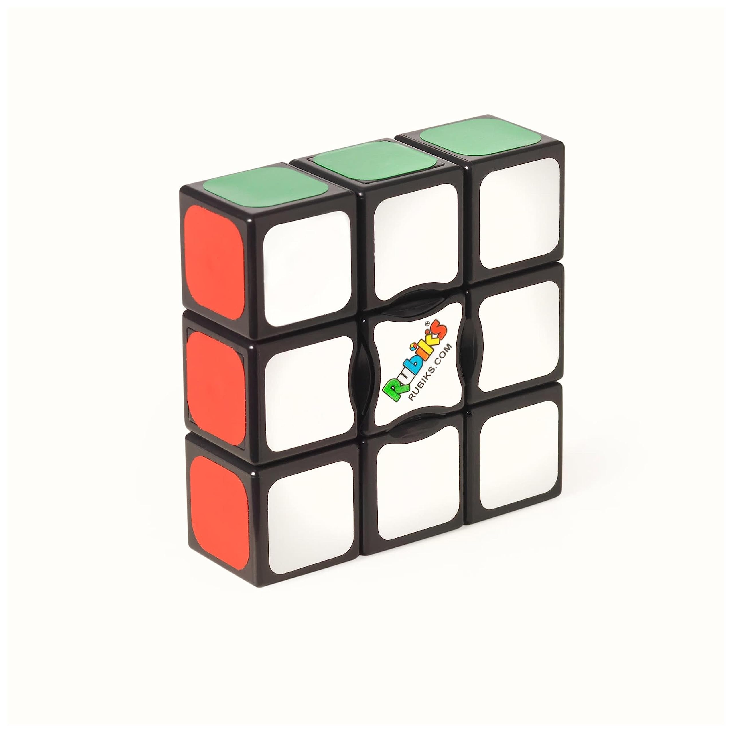 Rubik's Edge 3x3x1 Sequential Puzzle Cube for Beginners | Stickerless | Portable