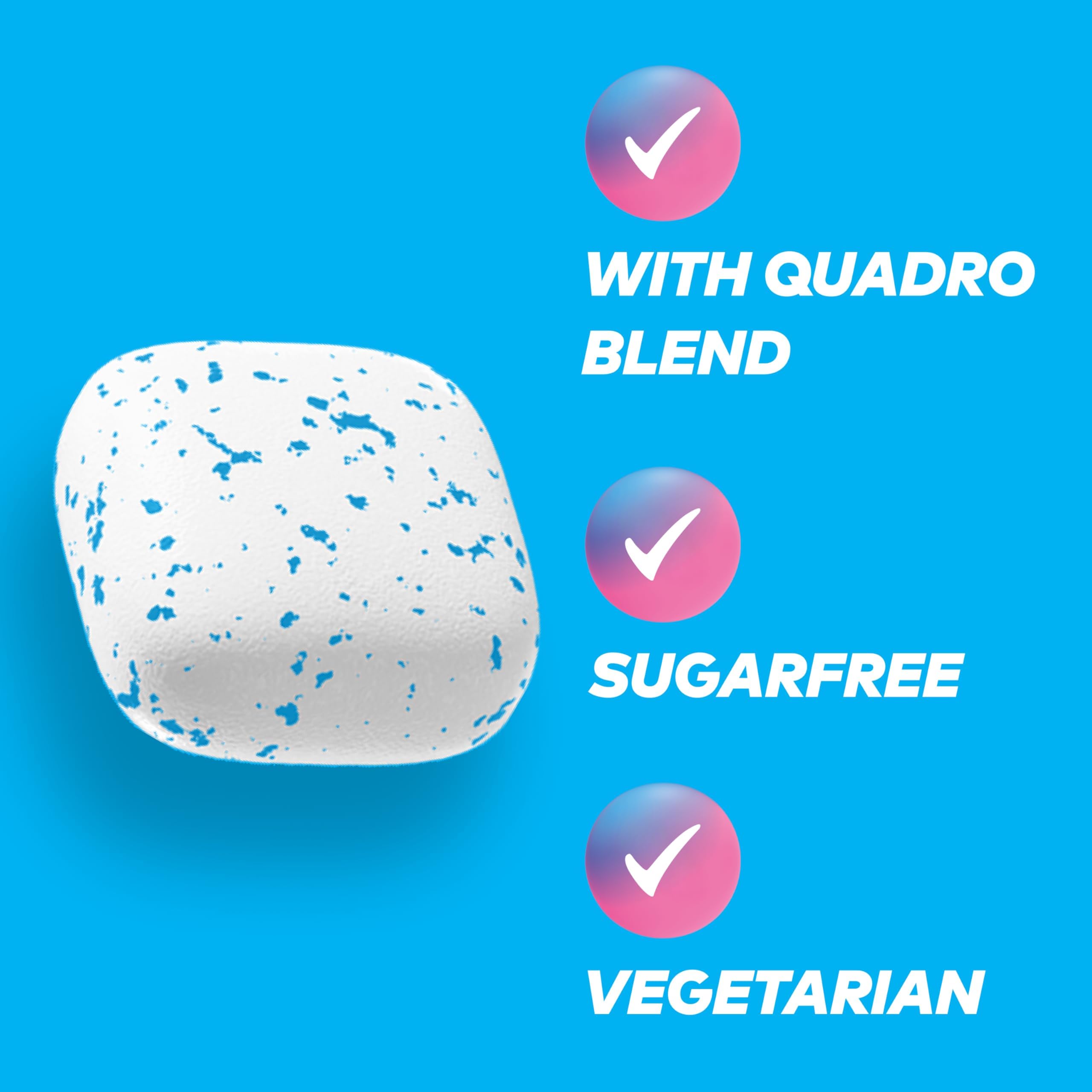 Extra Plus Hydro Spearmint Sugar Free Chewing Gum | Bulk Case 16 Packs (112 Pieces) 6