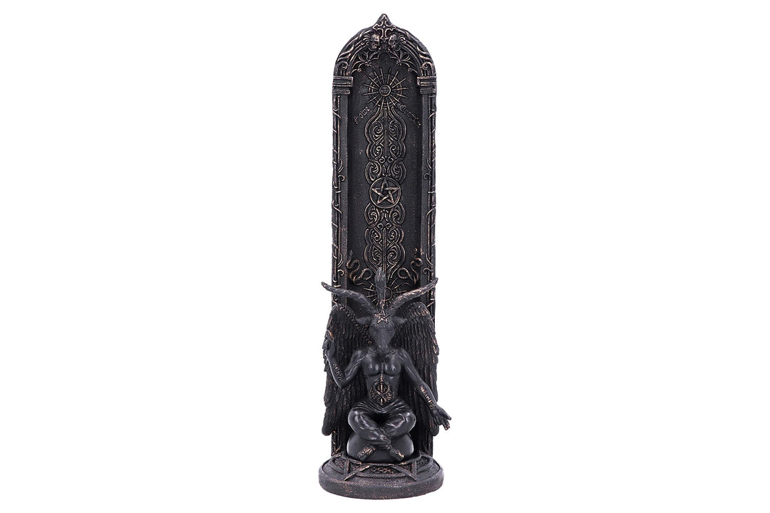 Nemesis Now Baphomet Essence Gothic Incense Burner (Black, 23.9cm)