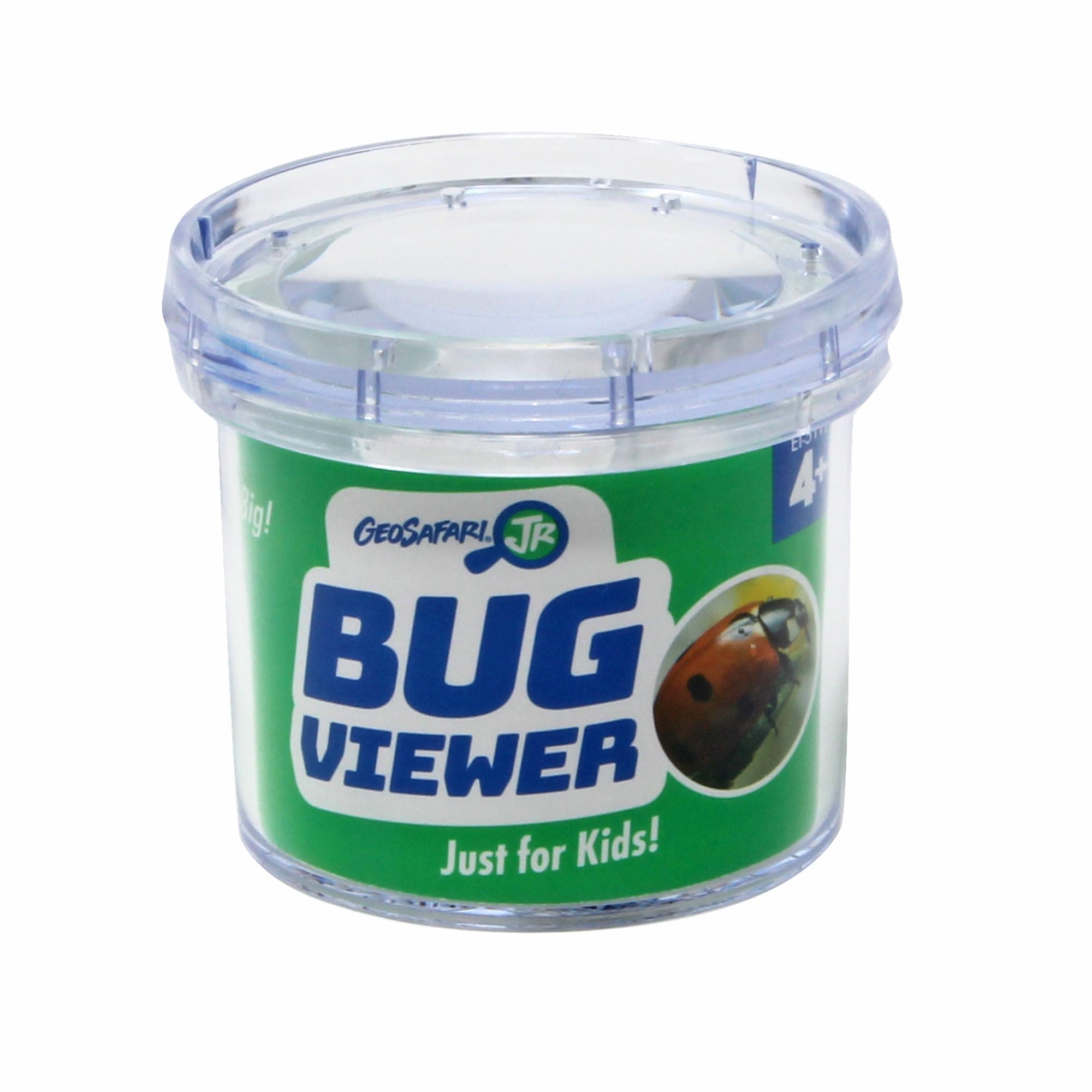 Learning Resources GeoSafari Jr. Bug Viewer - 3X Magnification | Measuring Grid Base | Ages 4+
