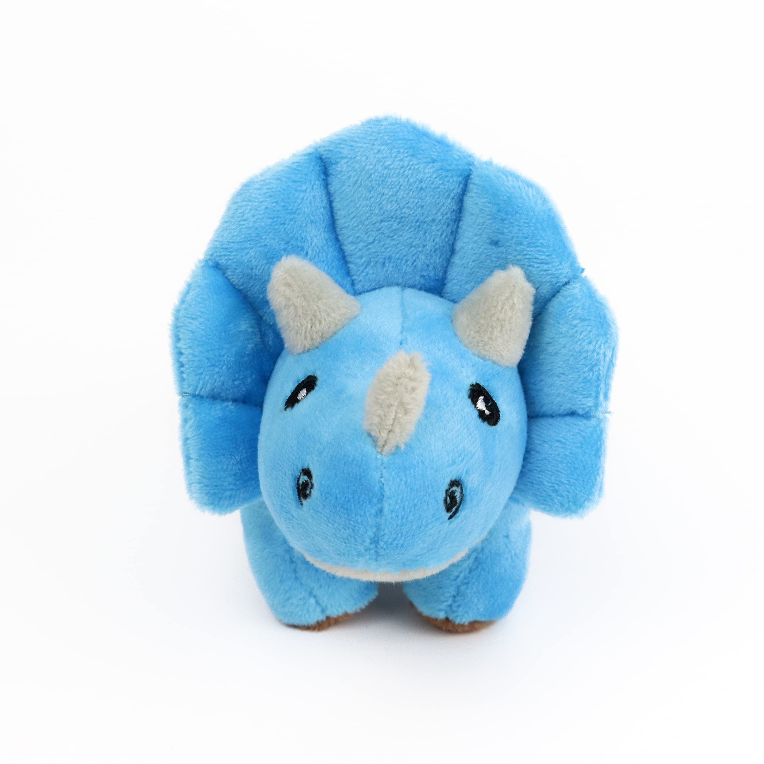 Zappi Co Triceratops Mini Plush Toy - 12-15 cm | Soft Cuddly | Machine Washable 5