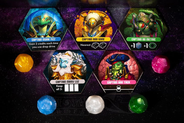 Phase Shift Games Drop Drive Deeper Space Edition Board Game