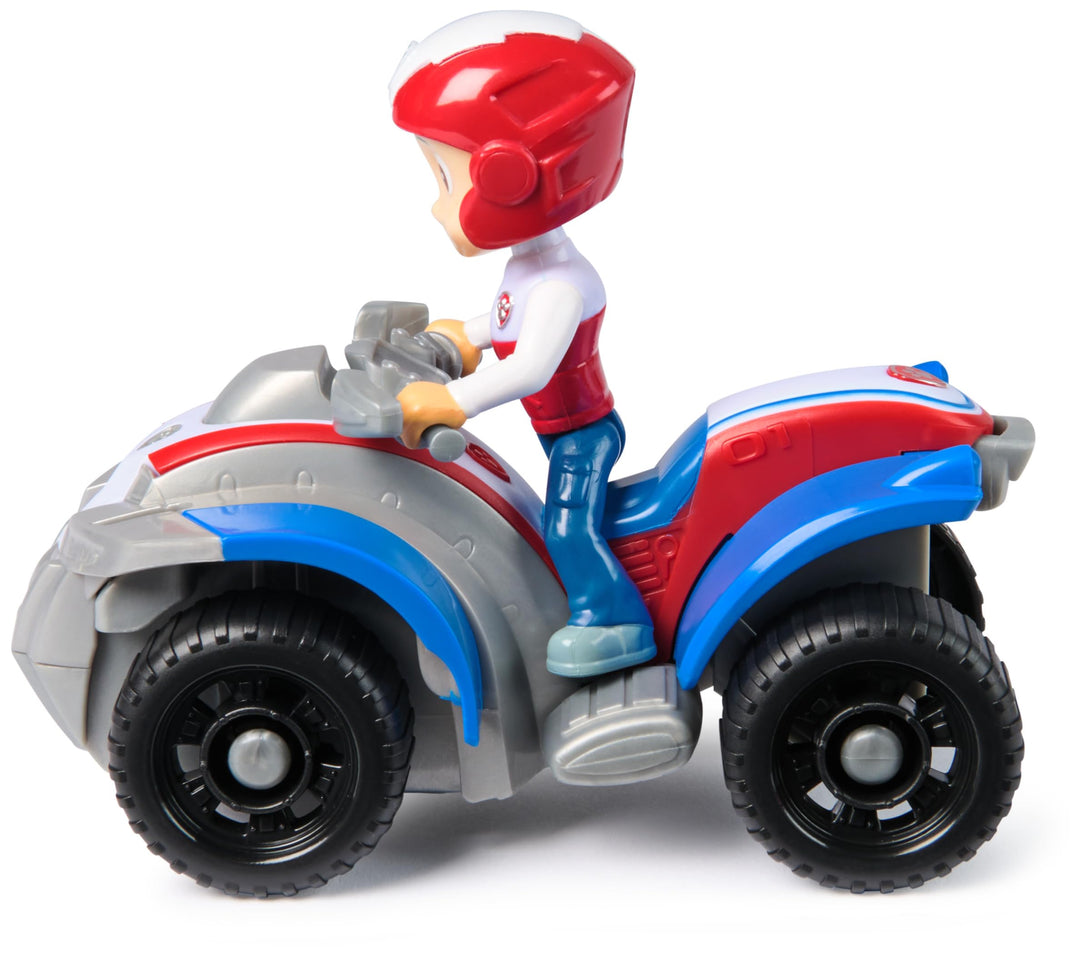 Paw Patrol Ryder's ATV Toy Vehicle with Collectible Action Figure - Sustainably Made for Kids 3+