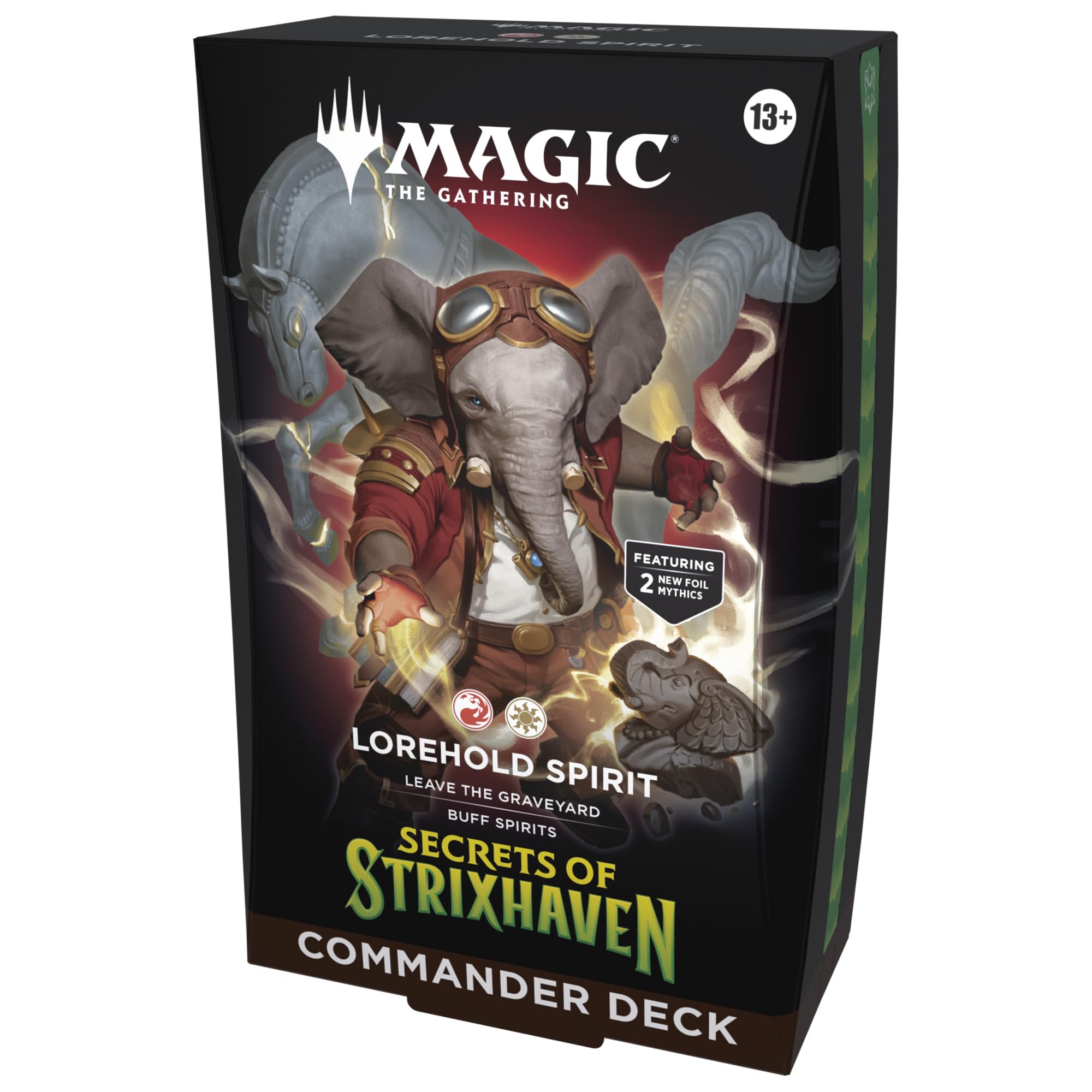 Magic: The Gathering Secrets of Strixhaven Commander Deck - Lorehold Spirit | 100 Cards 1