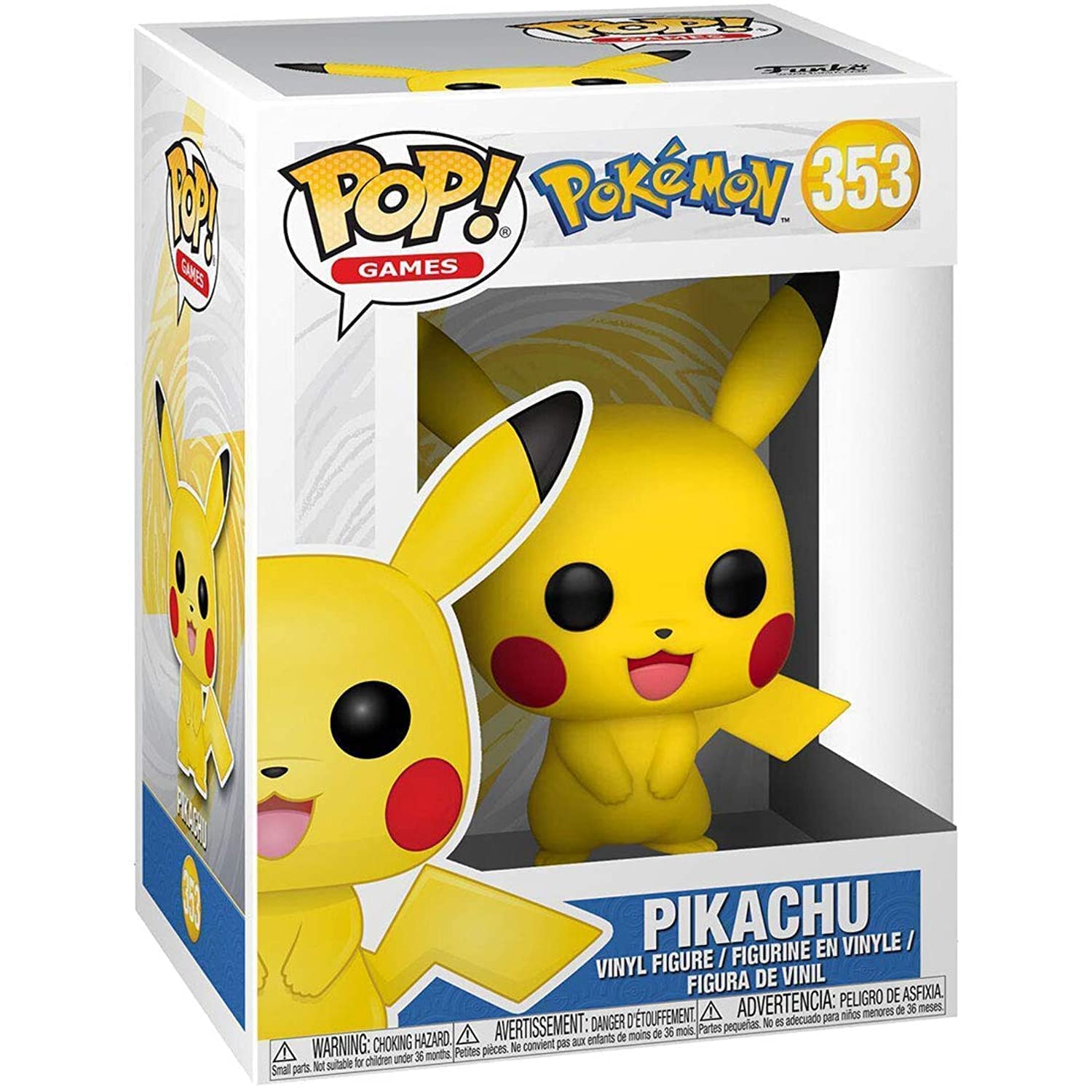 Funko Pop! Games: Pokemon - Pikachu Vinyl Figure (31528) 5
