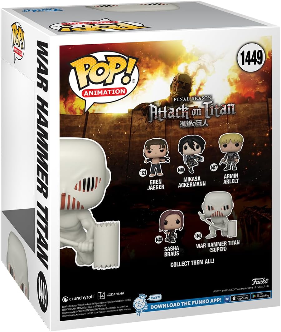 Funko Pop! Animation Attack on Titan - War Hammer Titan Vinyl Figure