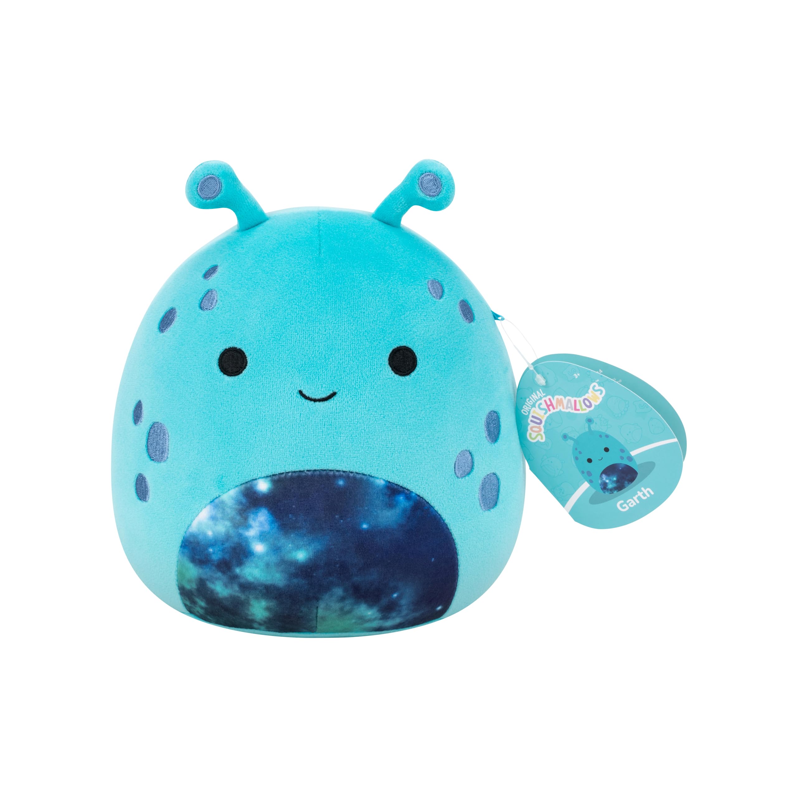 Squishmallows Original 7.5-Inch Garth the Teal Alien Plush - Soft Stuffed Animal for Kids 3 Years and Up 8
