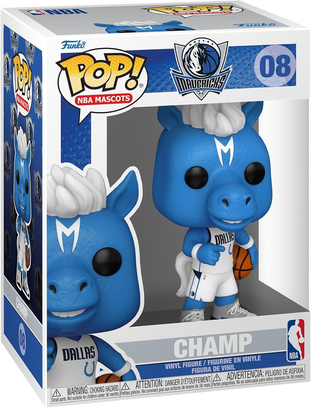 Funko Pop! NBA Mascots - Dallas Mavericks - Champ the Horse Vinyl Figure (52168)