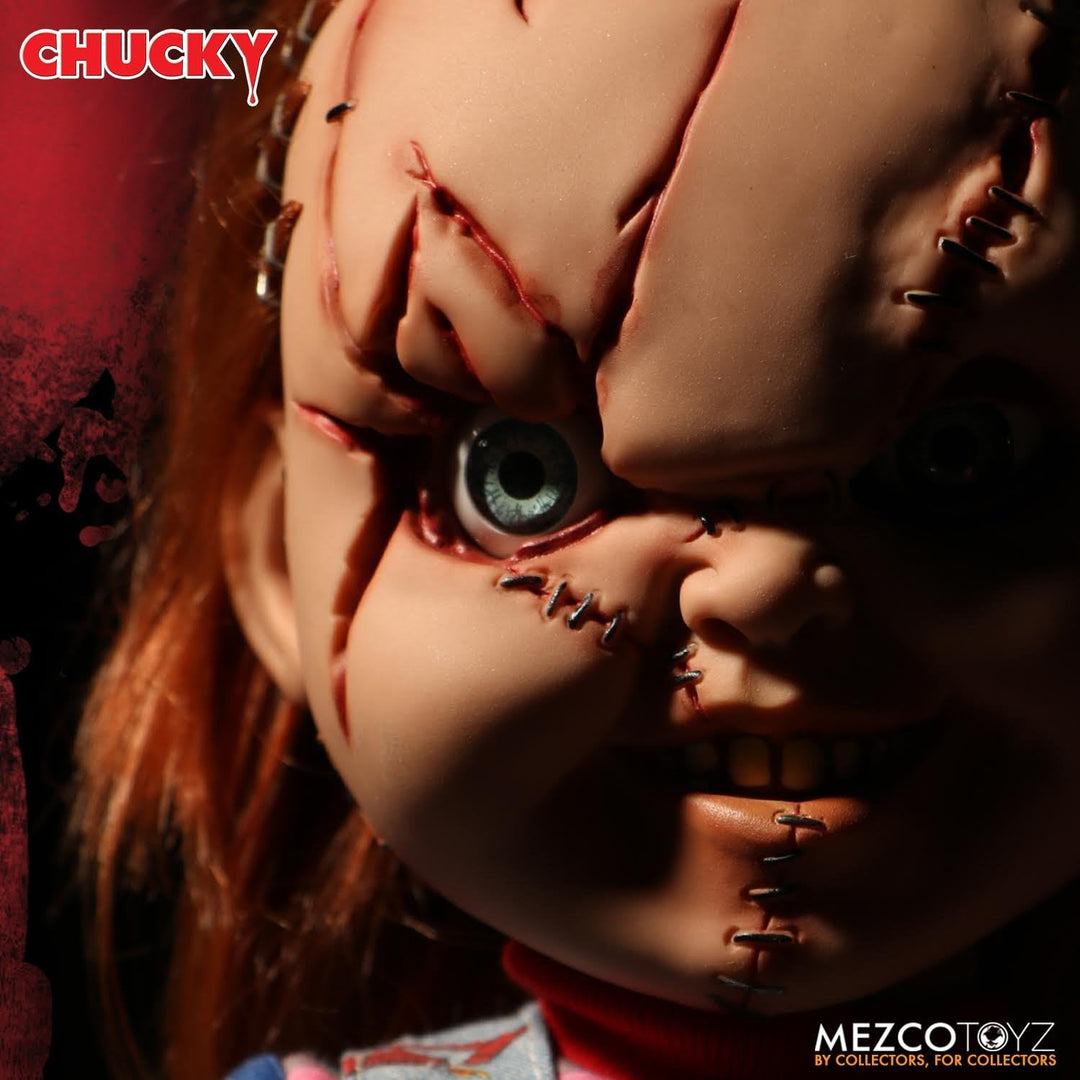 Mezco Chucky Child's Play Collectible Action Figure with Articulation and Sound (78003)