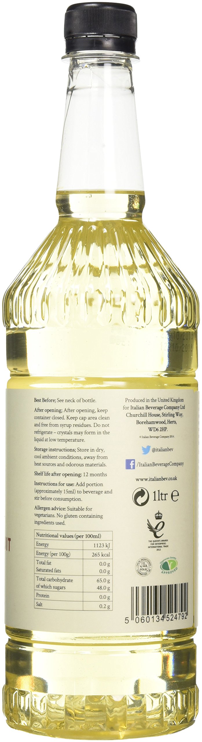 Simply - Passion Fruit Syrup Vegan & Nut Free Flavoured Syrup for Coffee, Cocktails & Baking 6